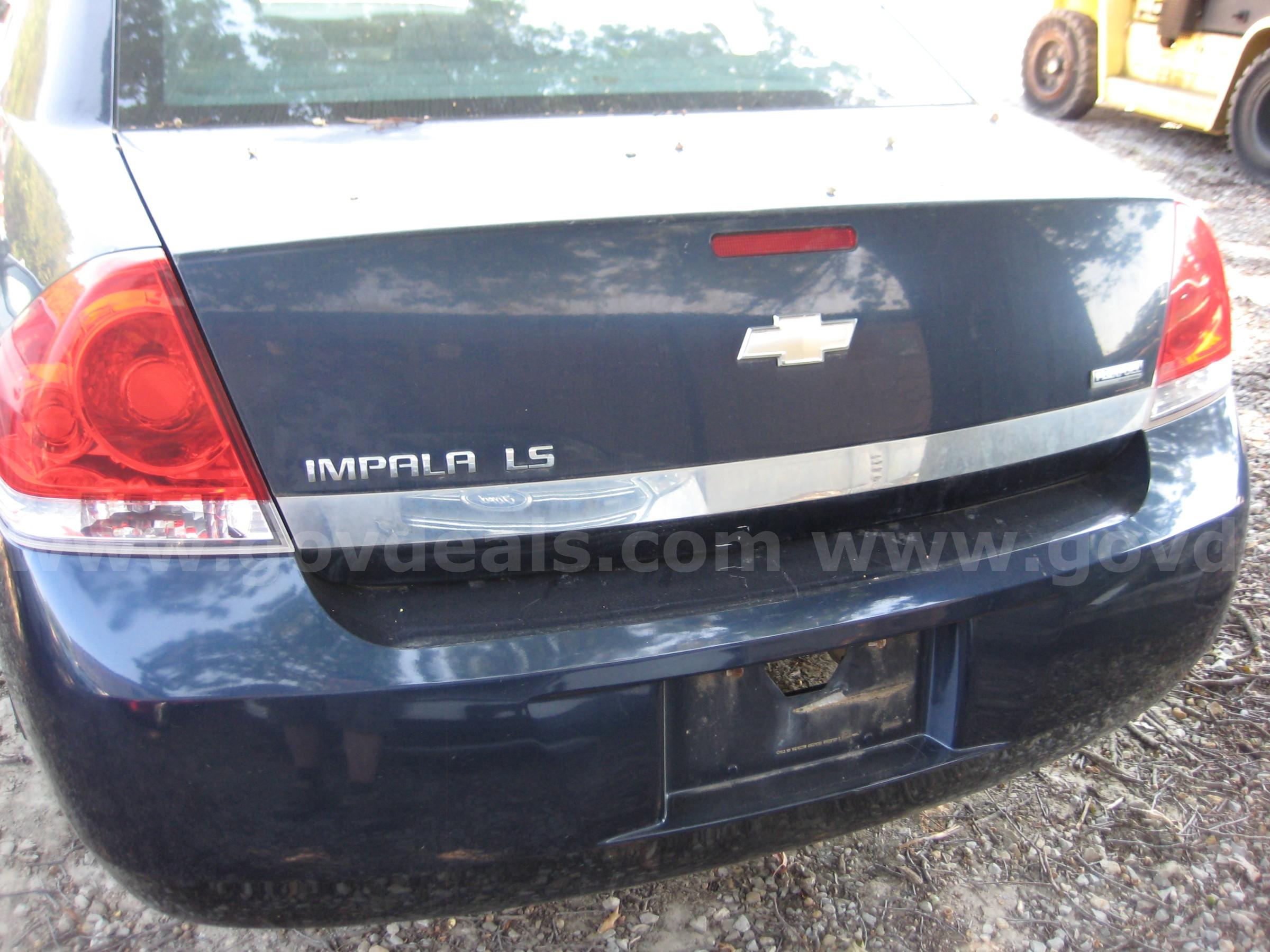 2008 Chevrolet Impala Chevrolet Impala Government Surplus Auction - Photo #4