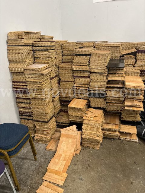Approximately 9,200 Sq. Ft. of Sport Court Athletic Flooring Sport Court 200 Government Surplus Auction - Photo #3