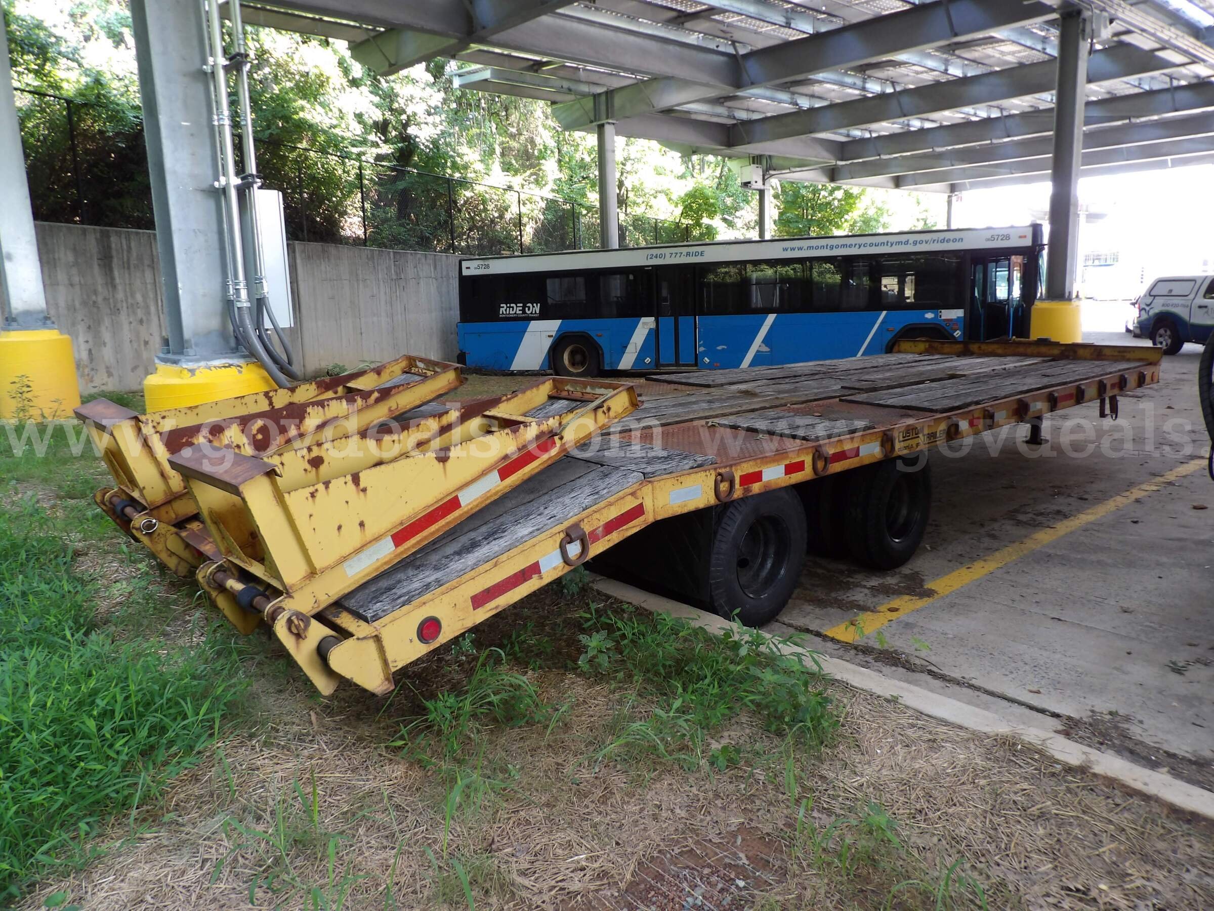 1995 Custom Trailer  12T242CADLP Government Surplus Auction - Photo #6