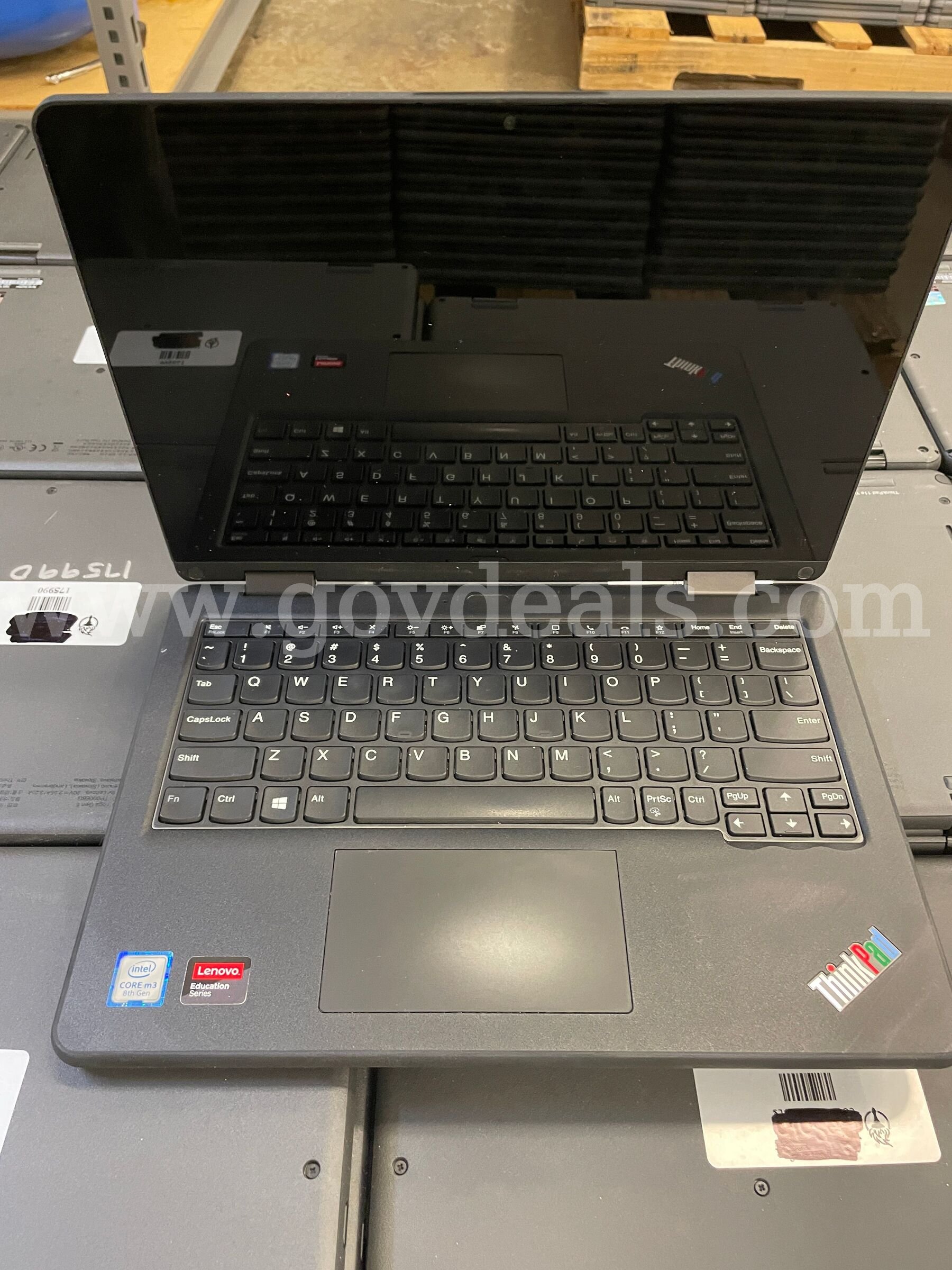 Lenovo ThinkPads  -  QTY OF 101 IN LOT - Hard Drives WIPED, NOT REMV'D -Note: See Below for Add'tl Fees (if applicable) Lenovo ThinkPads Government Surplus Auction - Photo #2