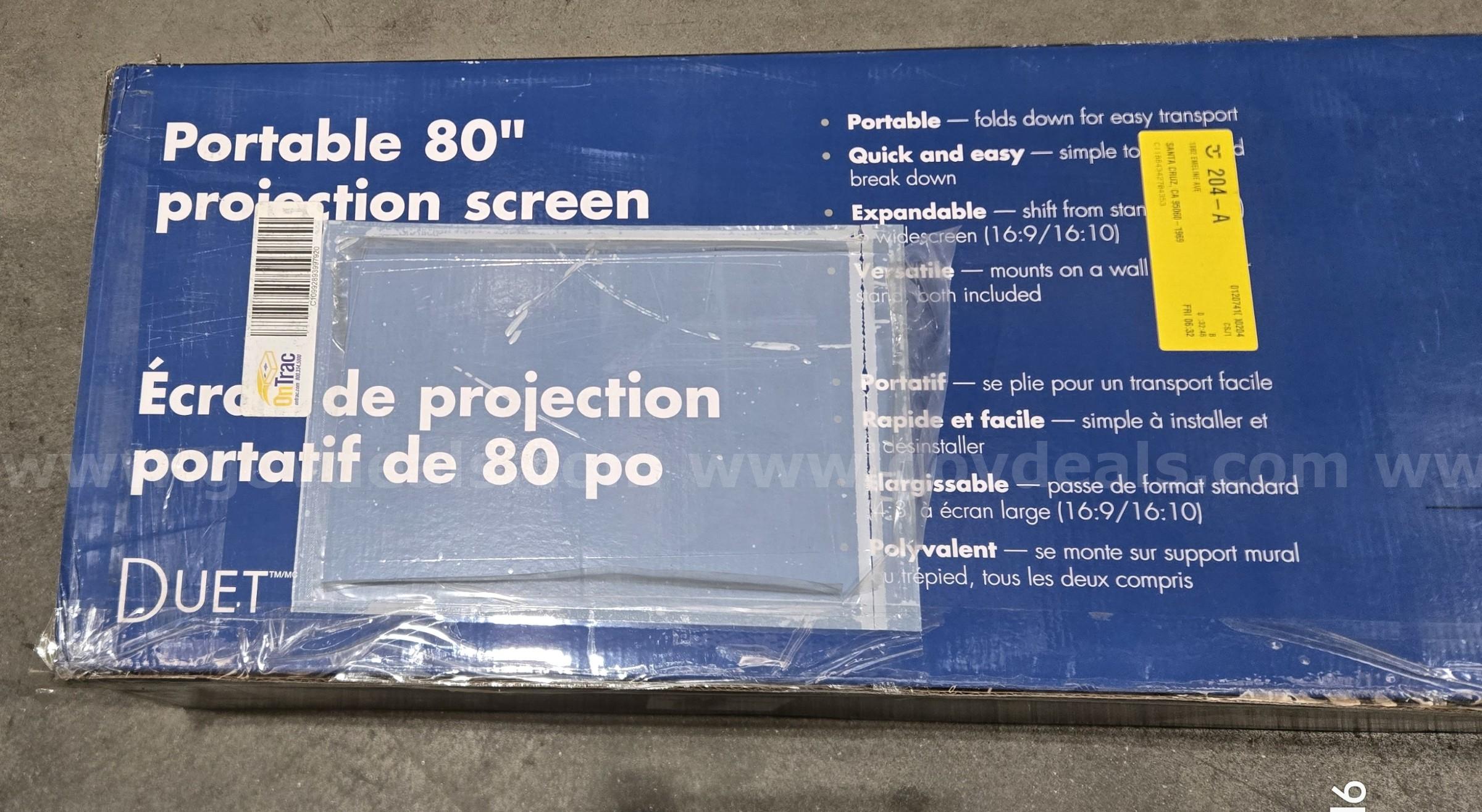 Projection Screen   Government Surplus Auction - Photo #2