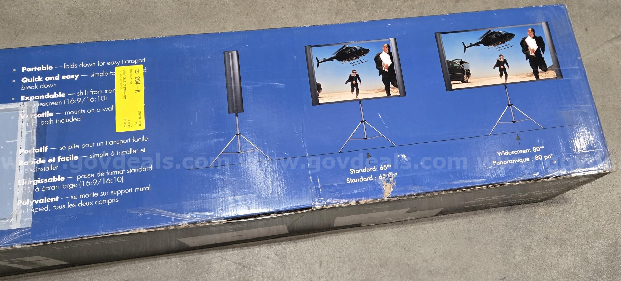 Projection Screen   Government Surplus Auction - Photo #3