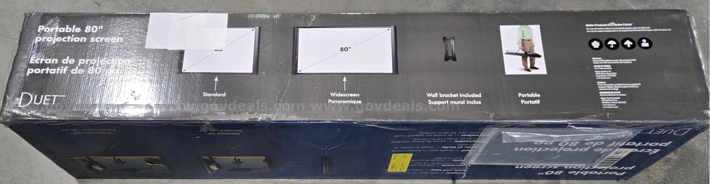 Projection Screen   Government Surplus Auction - Photo #4