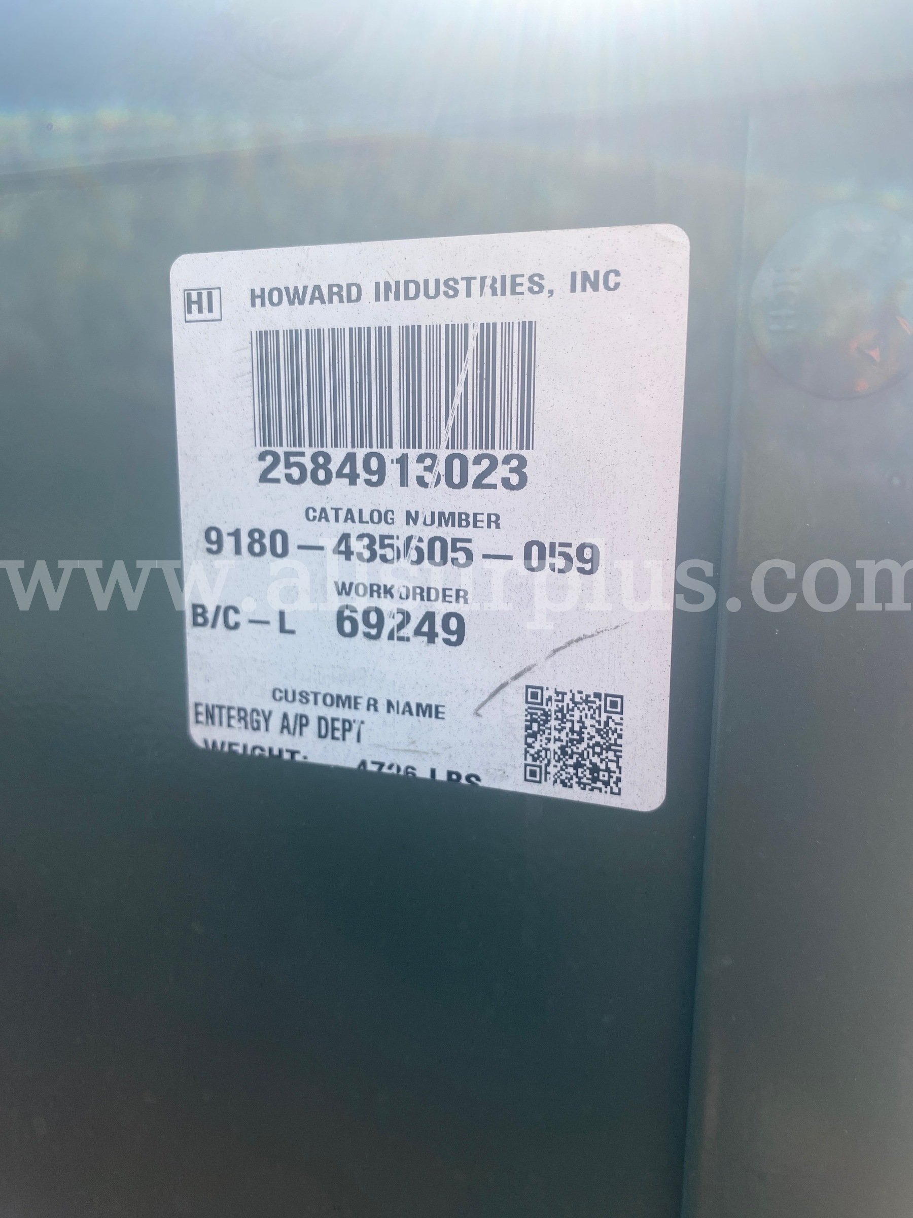 (Qty. 7) 300KVA Pad Transformers NEW & Unused  300KVA Government Surplus Auction - Photo #3