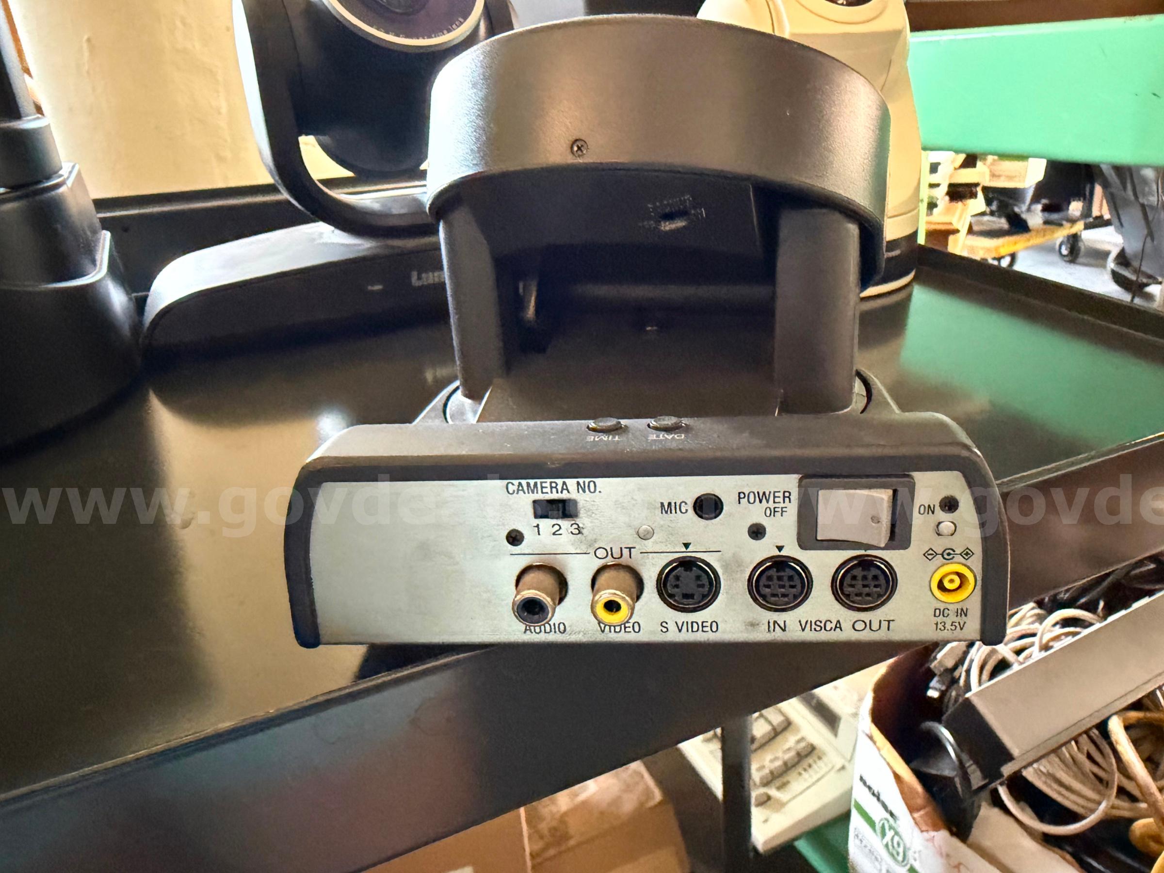 Lot of 6X PTZ Video conference cameras -Mixed brands   Government Surplus Auction - Photo #5