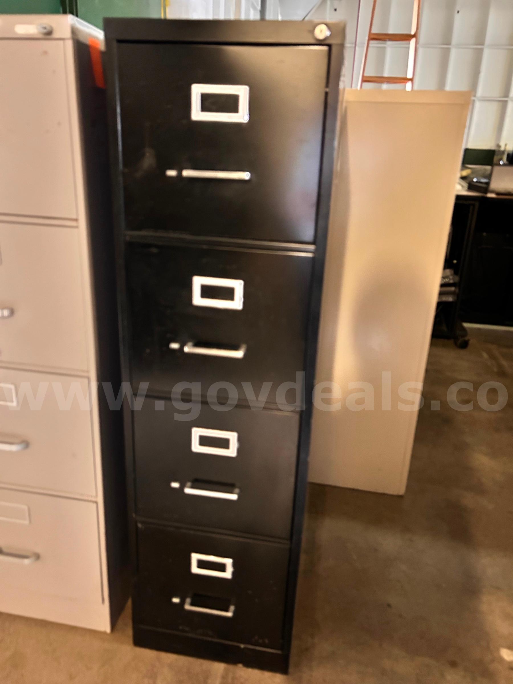 Lot of 2x vertical filling cabinet   Government Surplus Auction - Photo #3