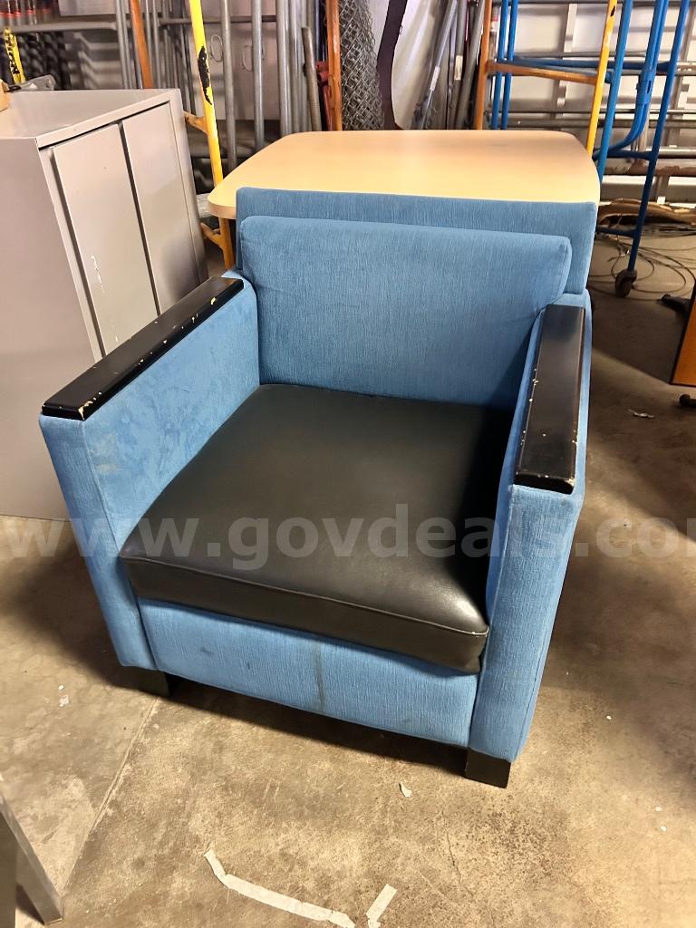 Modern Accent Armchair   Government Surplus Auction - Photo #2