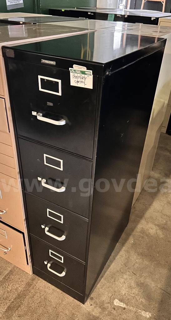 Lot of 4x Vertical file cabinet   Government Surplus Auction - Photo #3