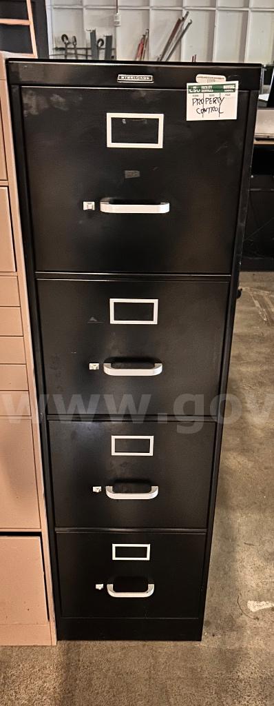 Lot of 4x Vertical file cabinet   Government Surplus Auction - Photo #4