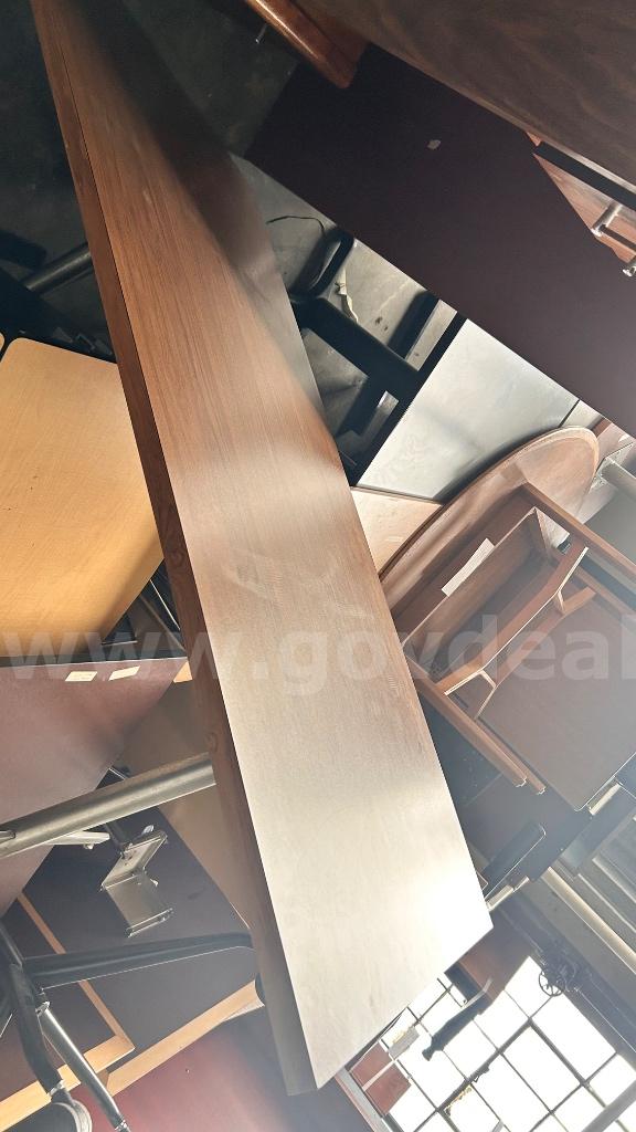 Rectangular Wood Laminate Table   Government Surplus Auction - Photo #2