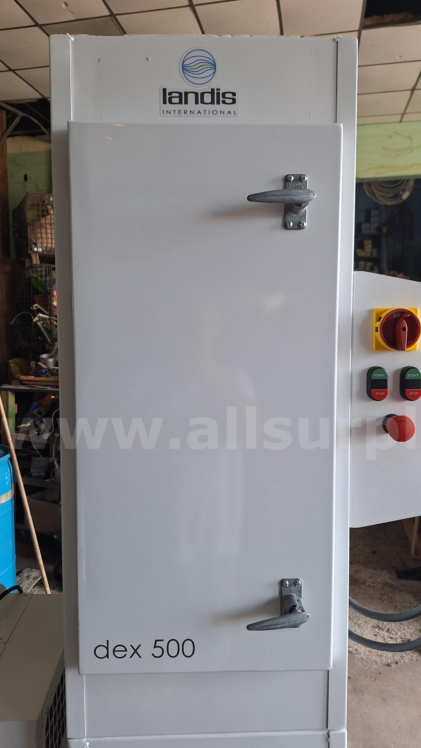 Landis DEX-500 Shoe Machine Dust Collector Unused New 2024 Supreme Landis 500 Government Surplus Auction - Photo #2