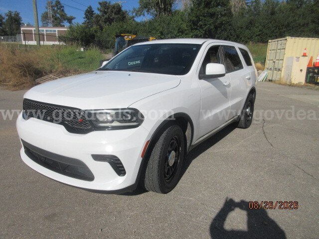 2022 Dodge Durango 4WD SPORT UTILITY 4-DR -  5.7L V8 OHV 16V HEMI ENGINE Dodge Durango Government Surplus Auction - Primary Photo