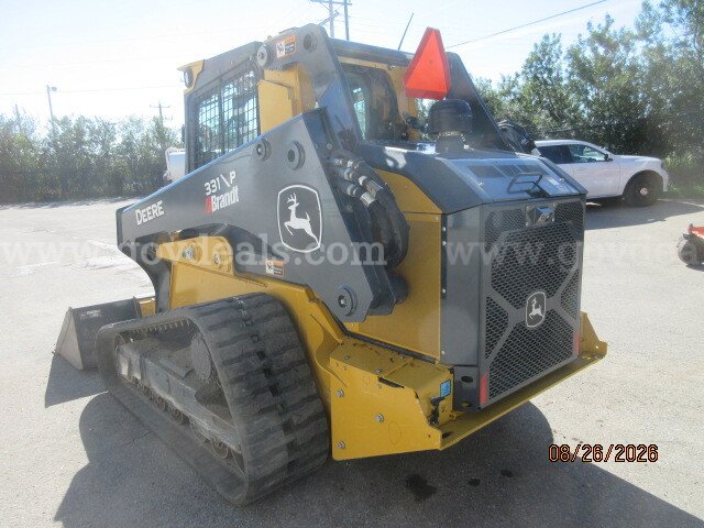 2024 John Deere SKIDSTEER - Model 331 Front Bucket Included John Deere 331 Government Surplus Auction - Photo #6