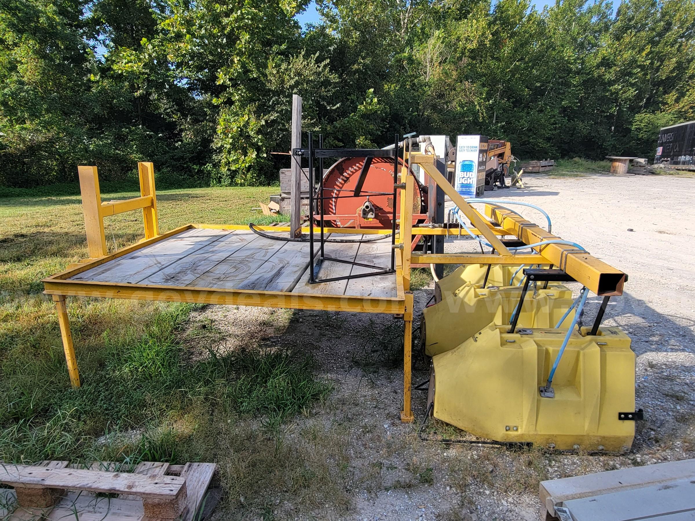 Farm use platform chemical sprayer system   Government Surplus Auction - Primary Photo