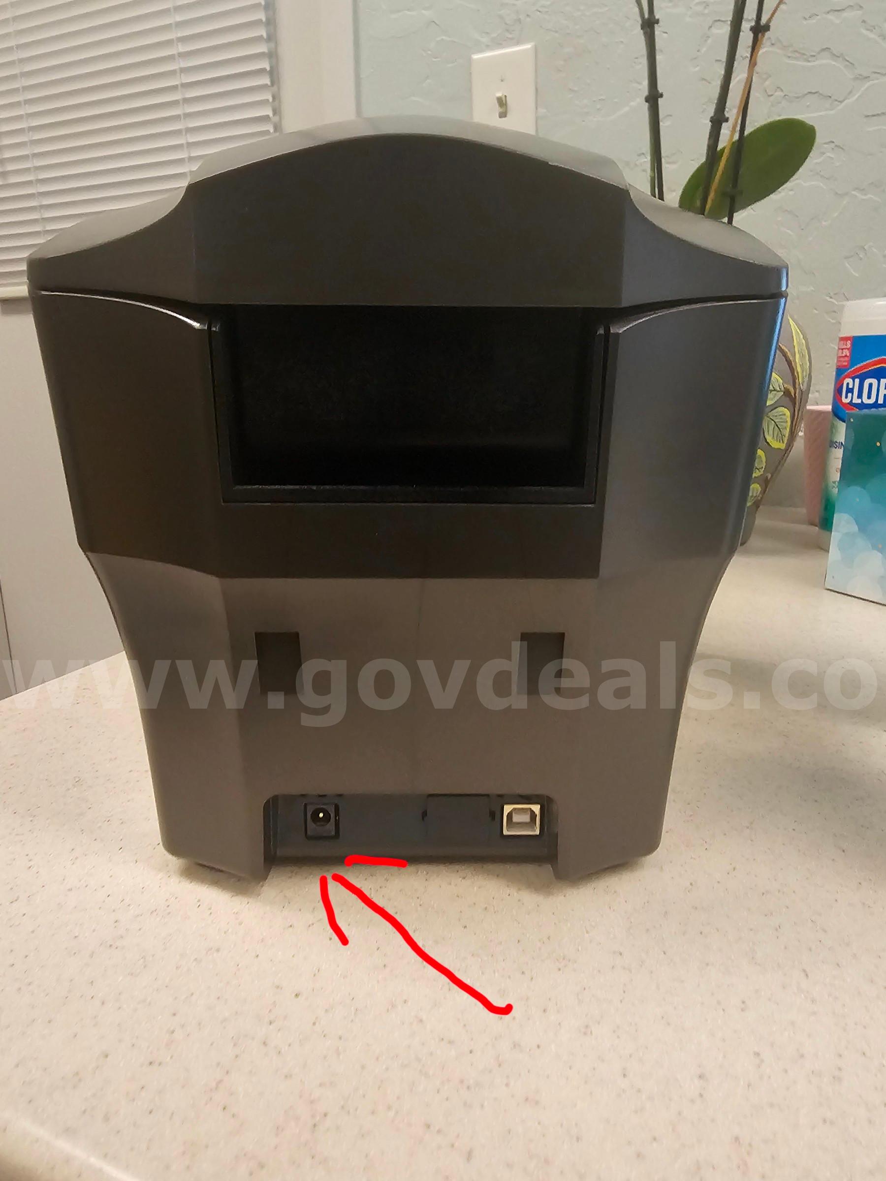 ID Card Printer AlphaCard Pro 100 Government Surplus Auction - Photo #2