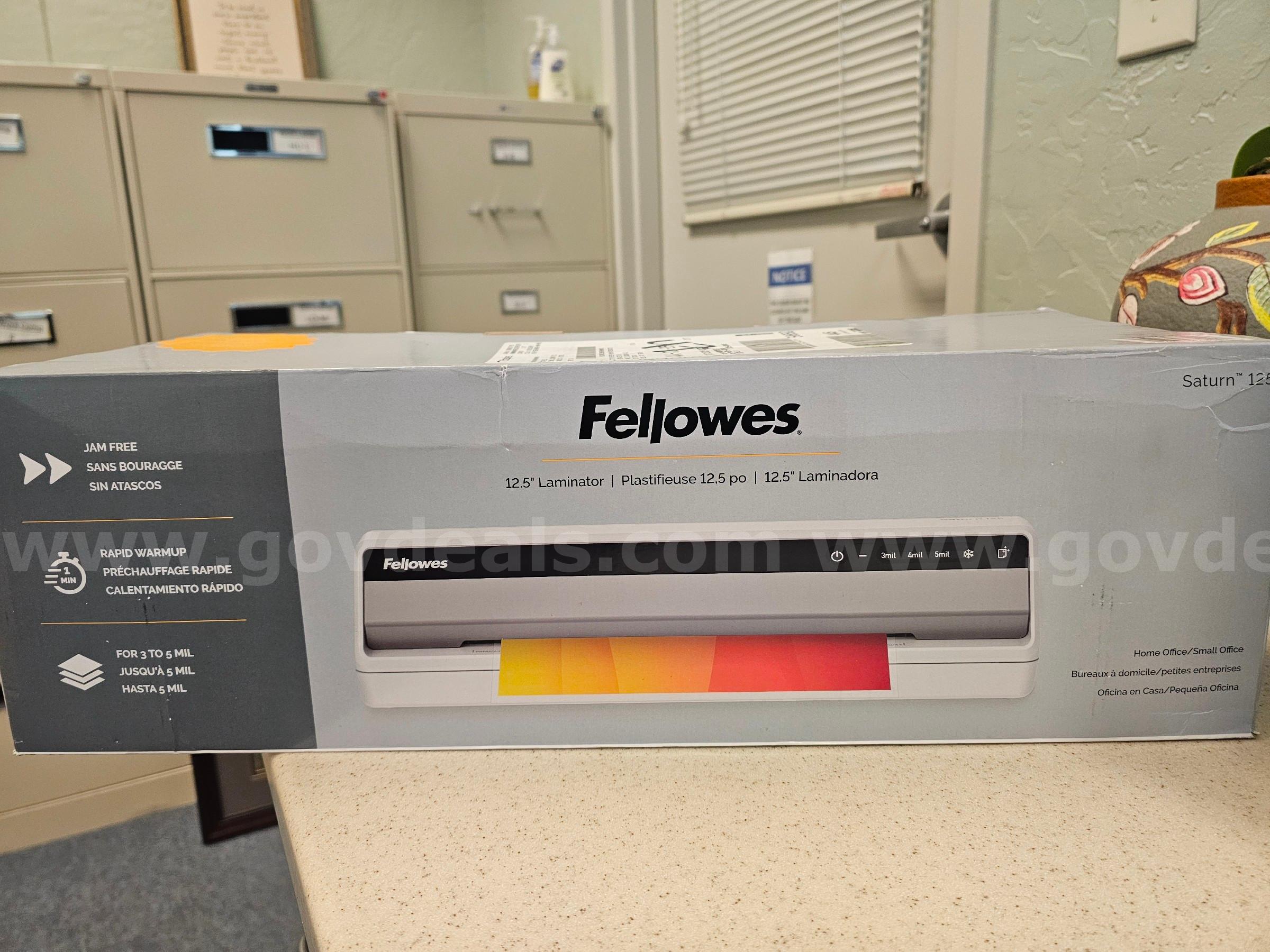 Laminator Fellowes Saturn 125 Government Surplus Auction - Primary Photo