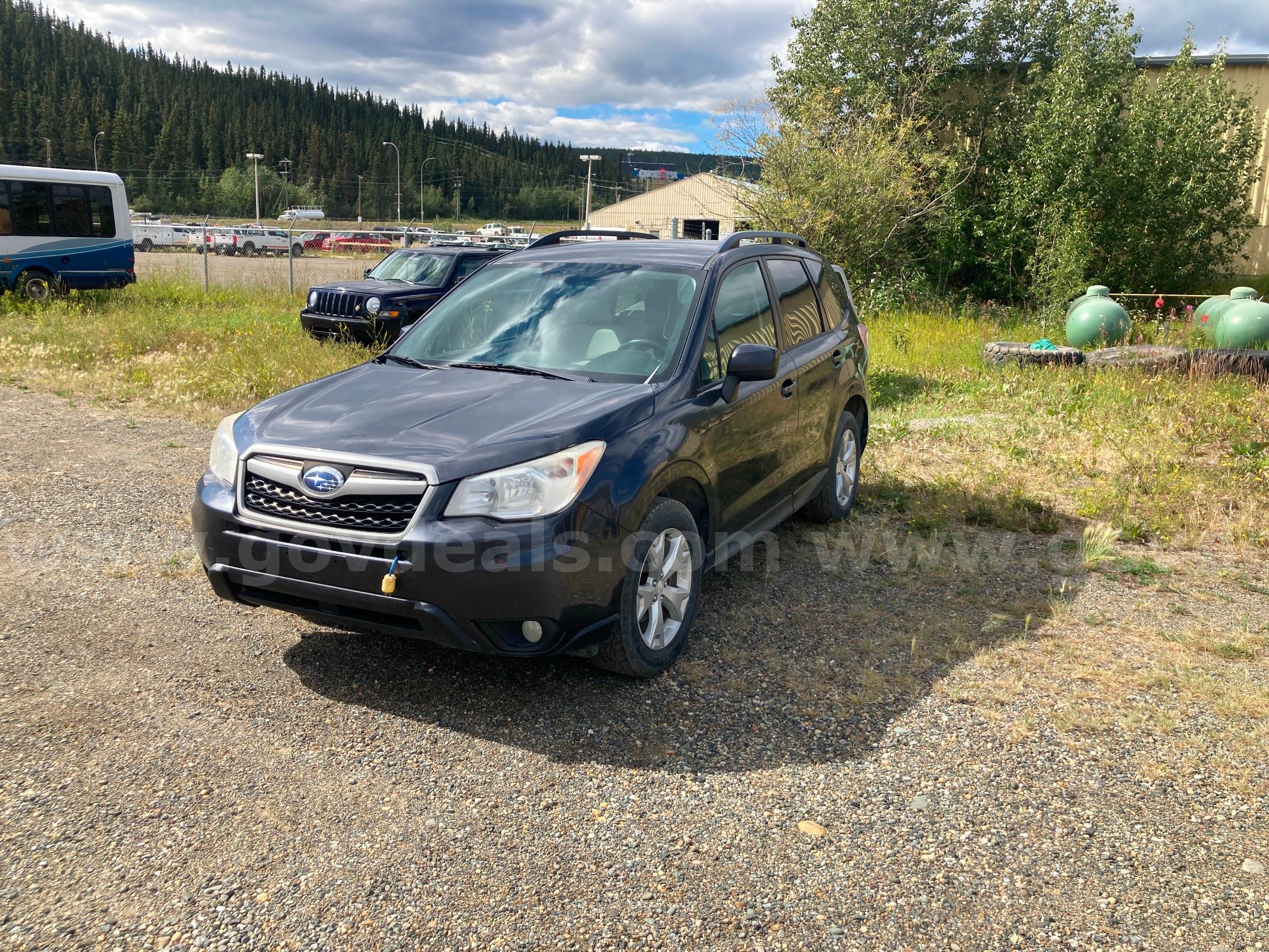 2014 Subaru Forester 4WD SPORT UTILITY 4-DR, 2.5L H4 SOHC 16V Subaru Forester Government Surplus Auction - Photo #3