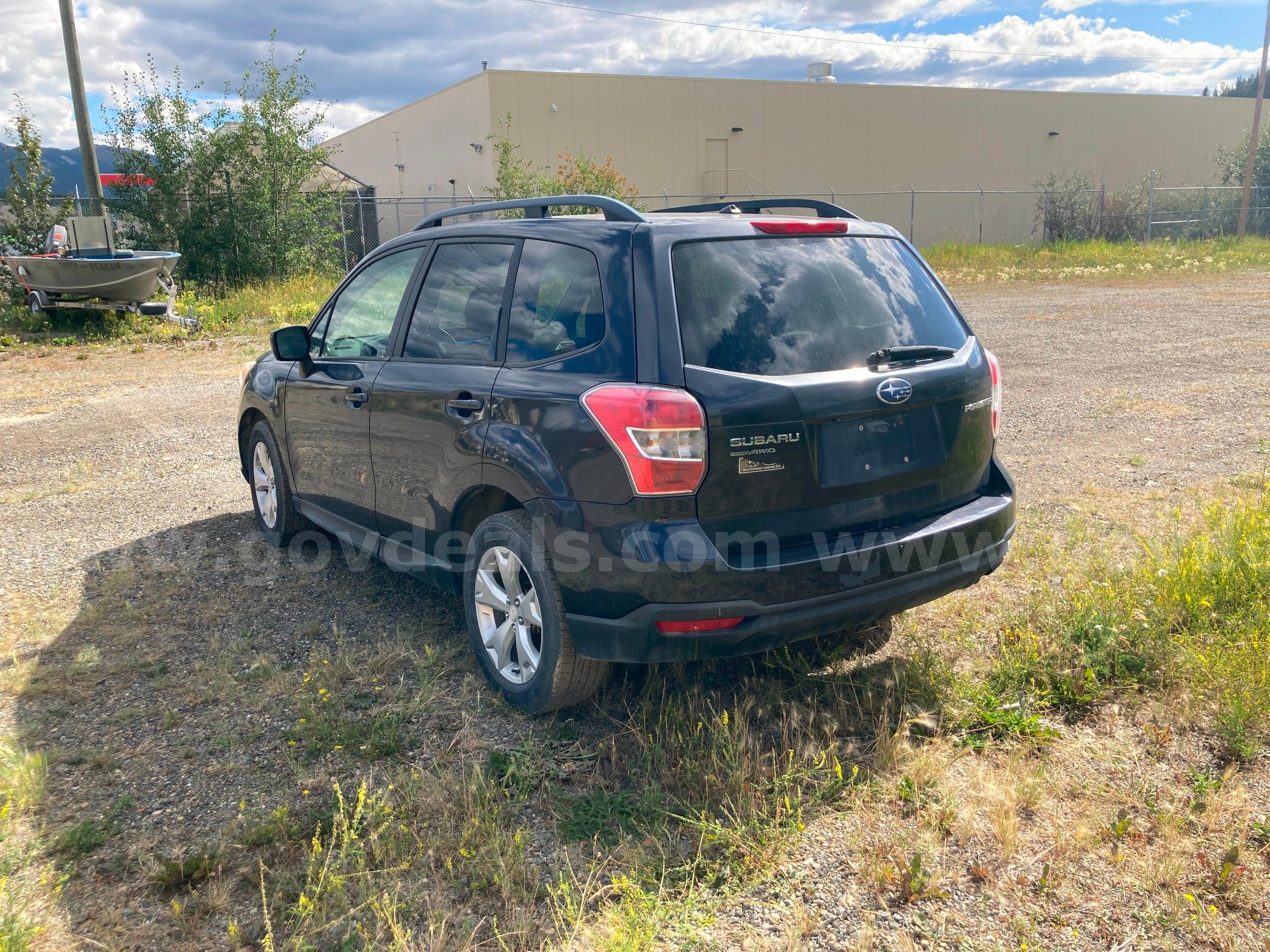 2014 Subaru Forester 4WD SPORT UTILITY 4-DR, 2.5L H4 SOHC 16V Subaru Forester Government Surplus Auction - Photo #5