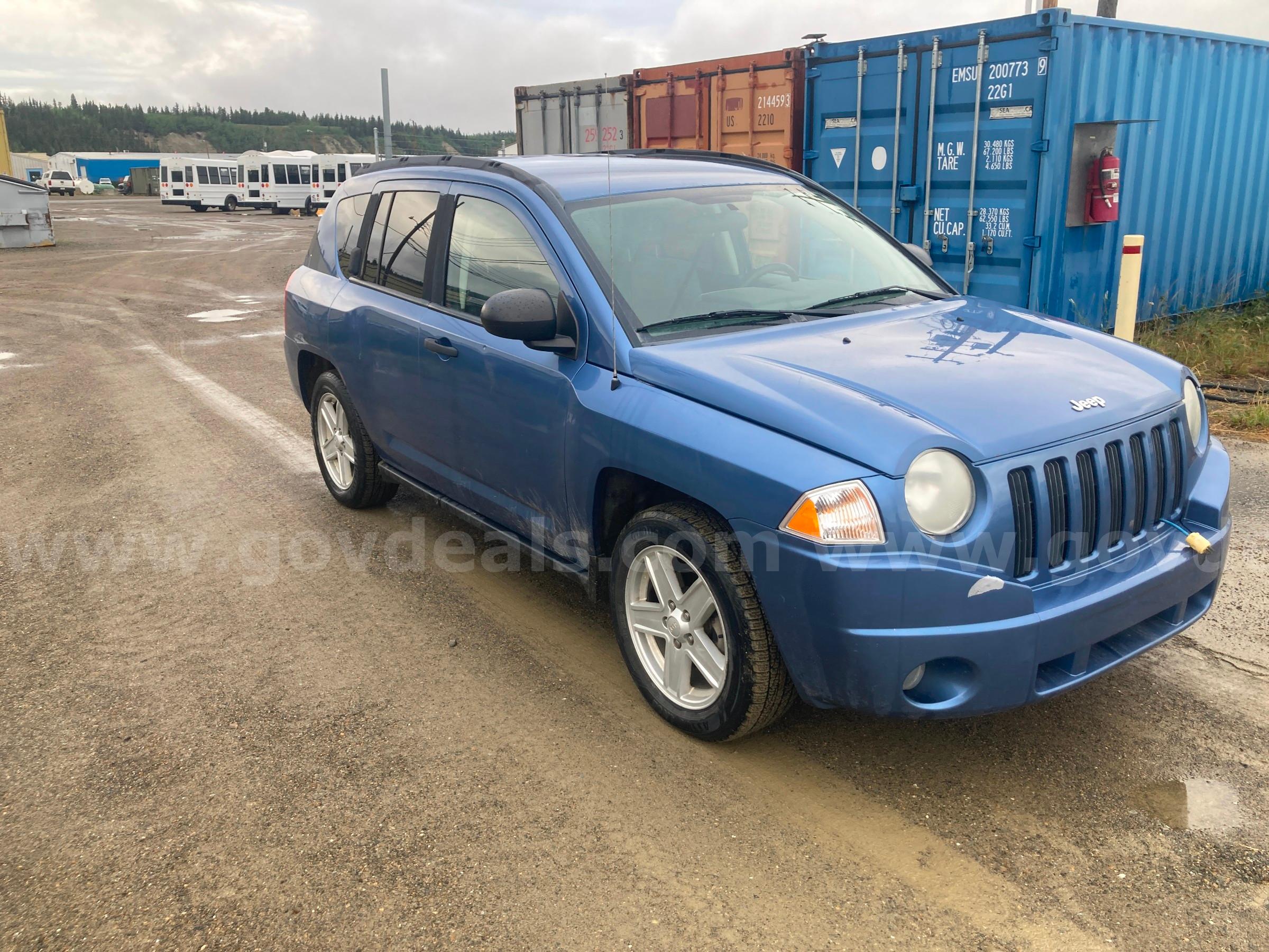 2007 Jeep Compass 4WD SPORT UTILITY 4-DR, 2.4L L4 DOHC 16V Jeep Compass Government Surplus Auction - Photo #3