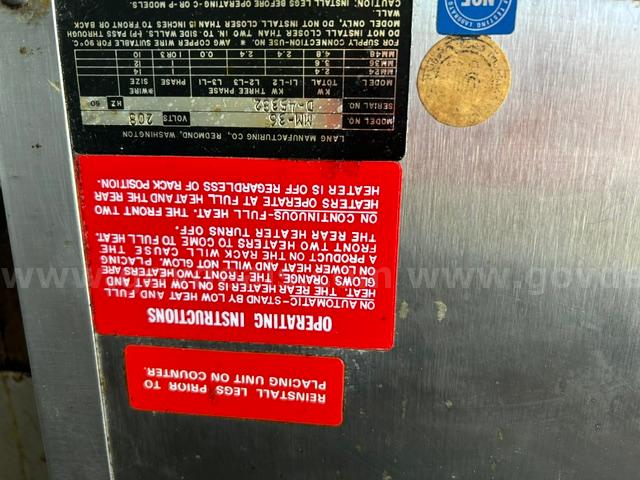 Lang Meltmaster II warmer Lang Meltmaster II Government Surplus Auction - Photo #3