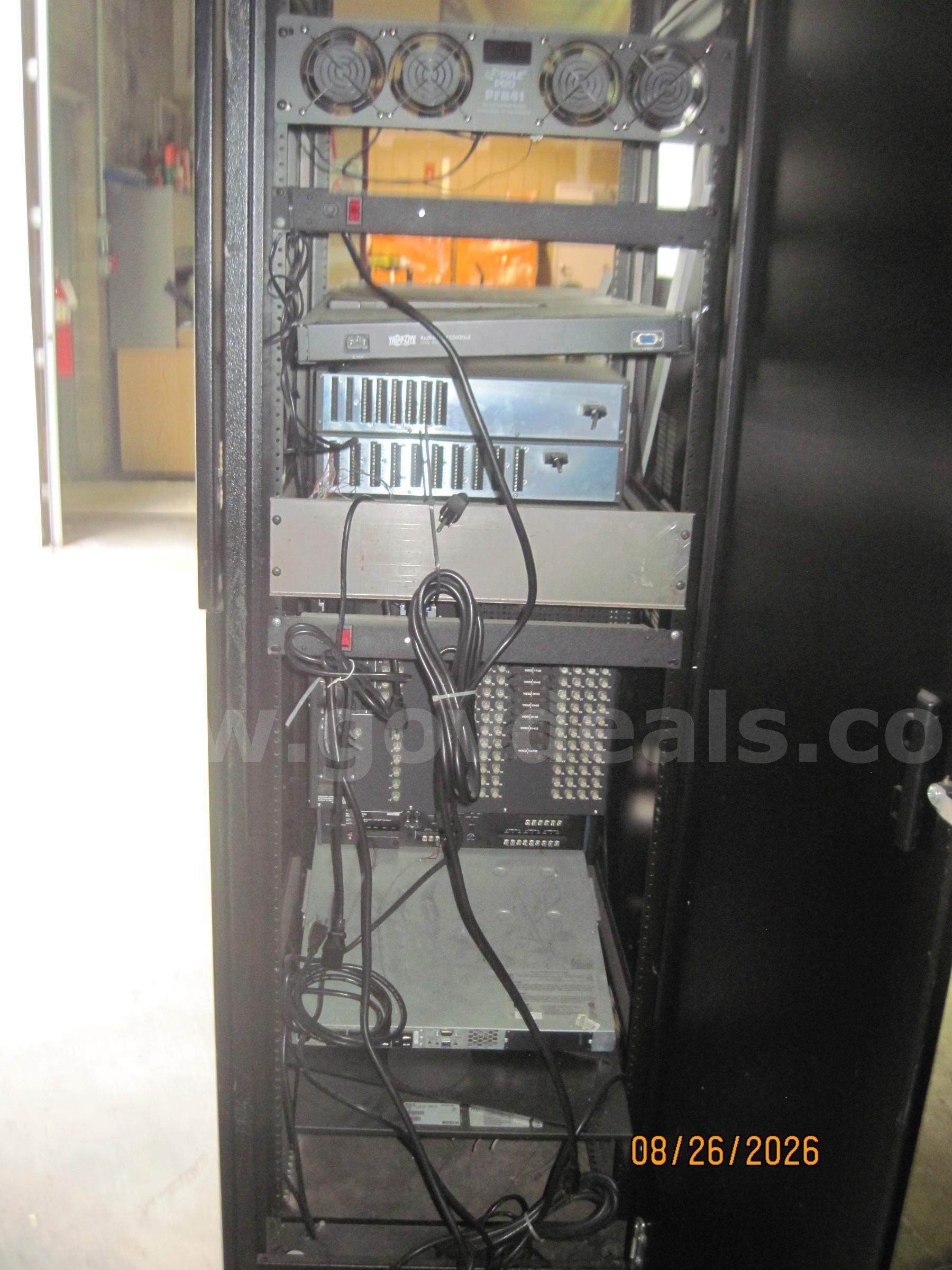 WINSTEAD SERVER RACK WITH COMPONETS   Government Surplus Auction - Photo #6