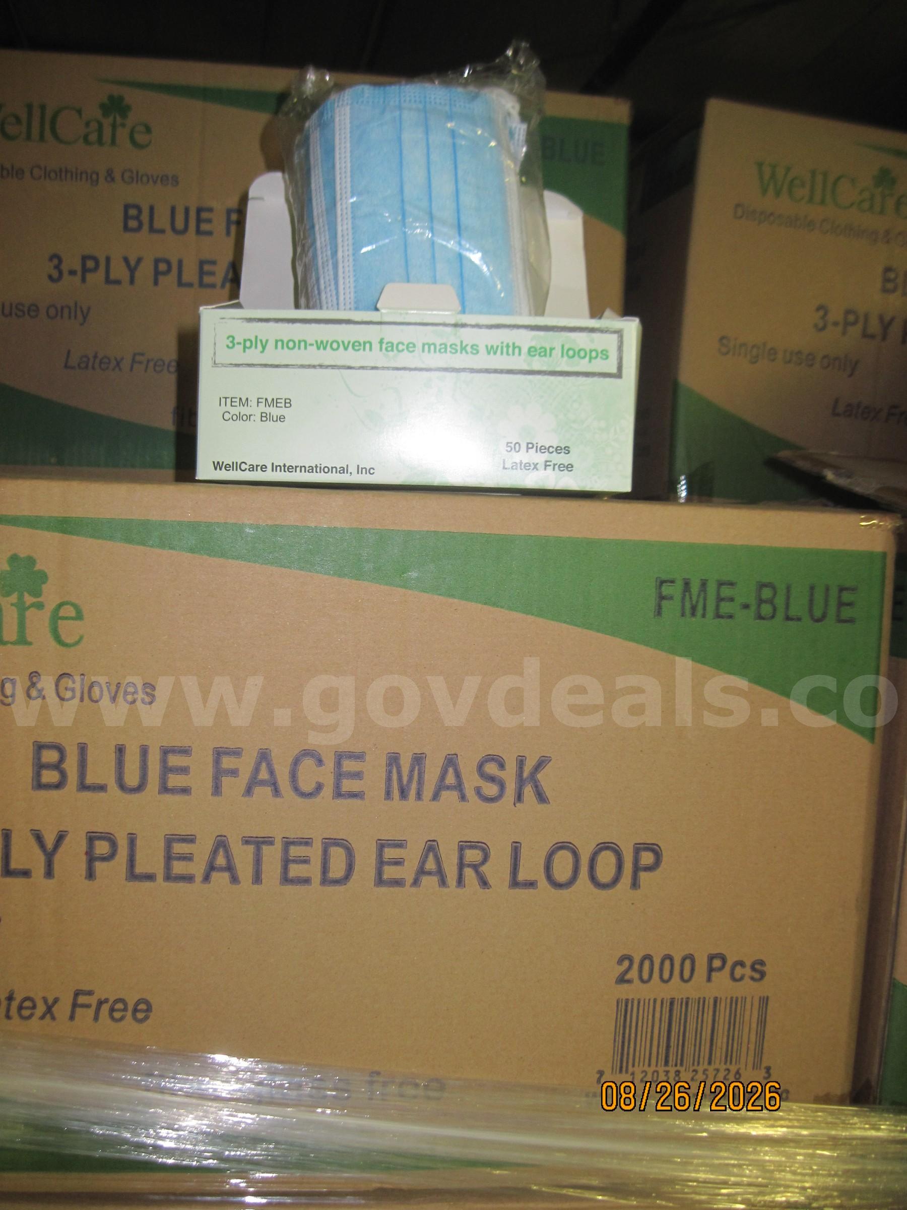 DISPOSABLE MASKS   Government Surplus Auction - Photo #2