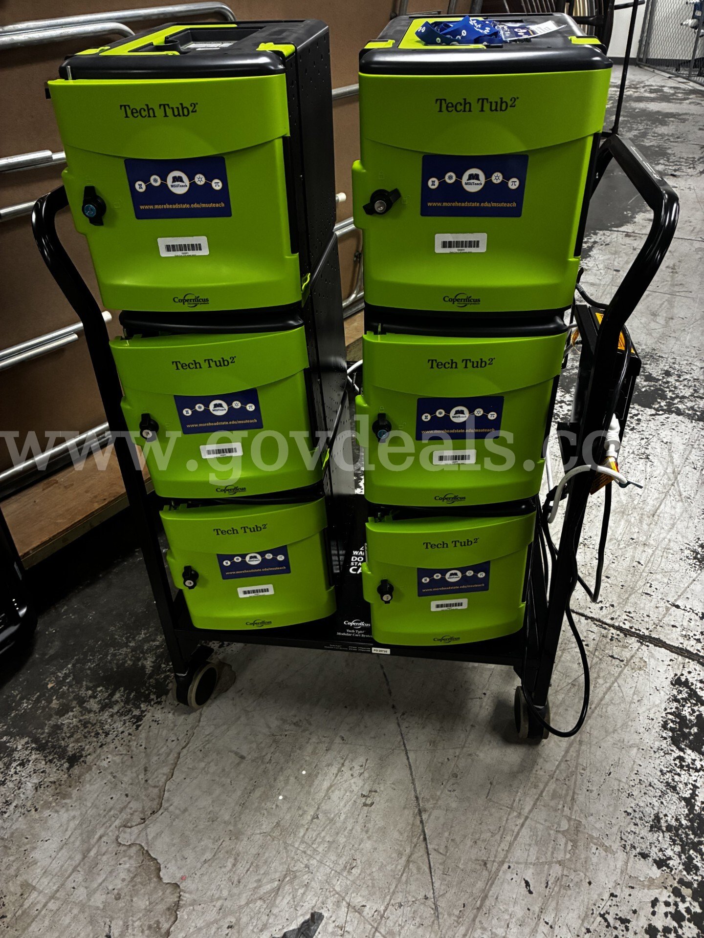 Tech Tub Modular Cart System   Government Surplus Auction - Photo #2