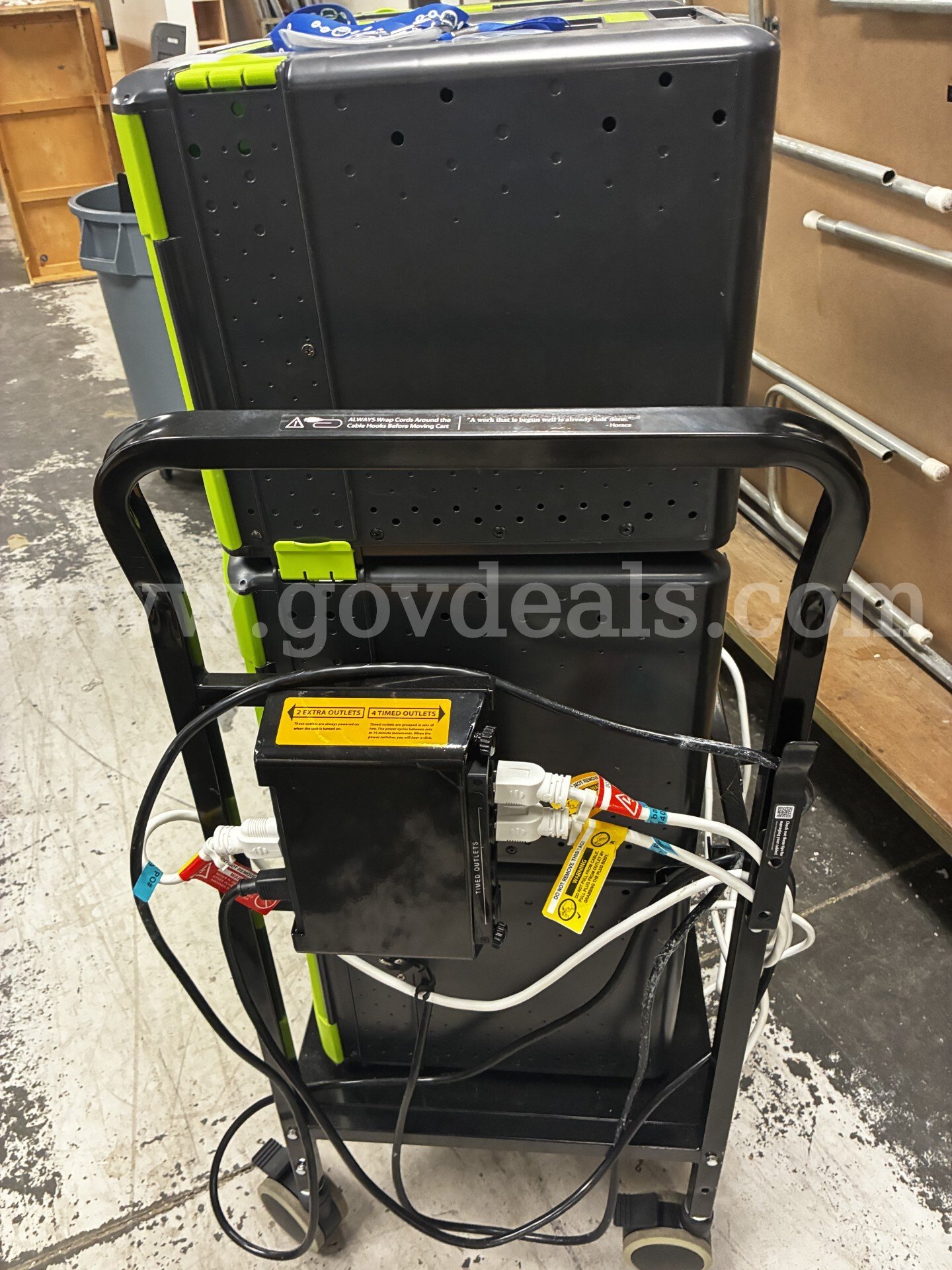 Tech Tub Modular Cart System   Government Surplus Auction - Photo #5