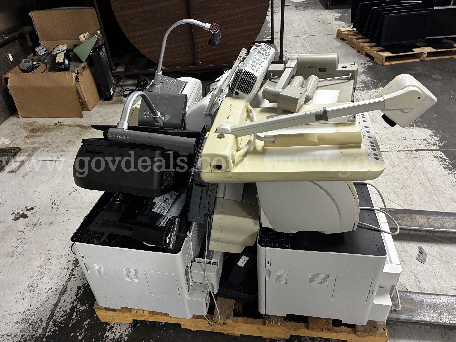 Pallet of printers and other electronics   Government Surplus Auction - Photo #3