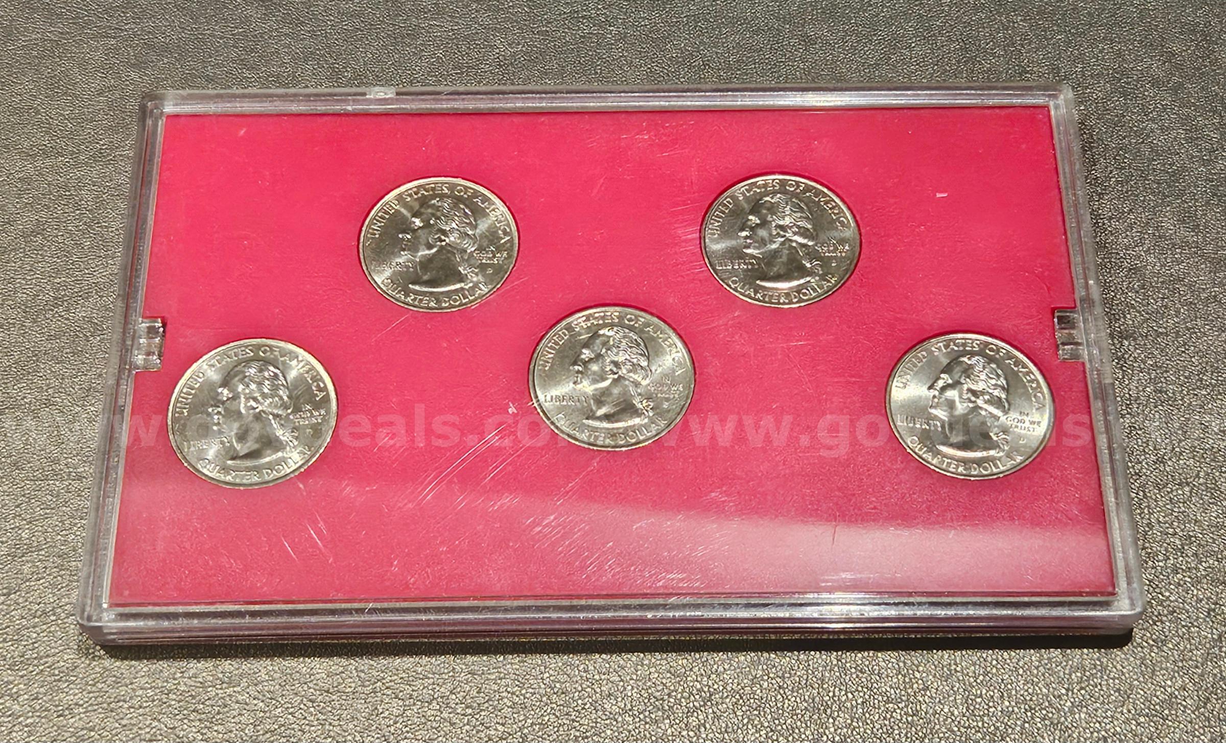 2002 Denver State Quarter Mint Set   Government Surplus Auction - Photo #2