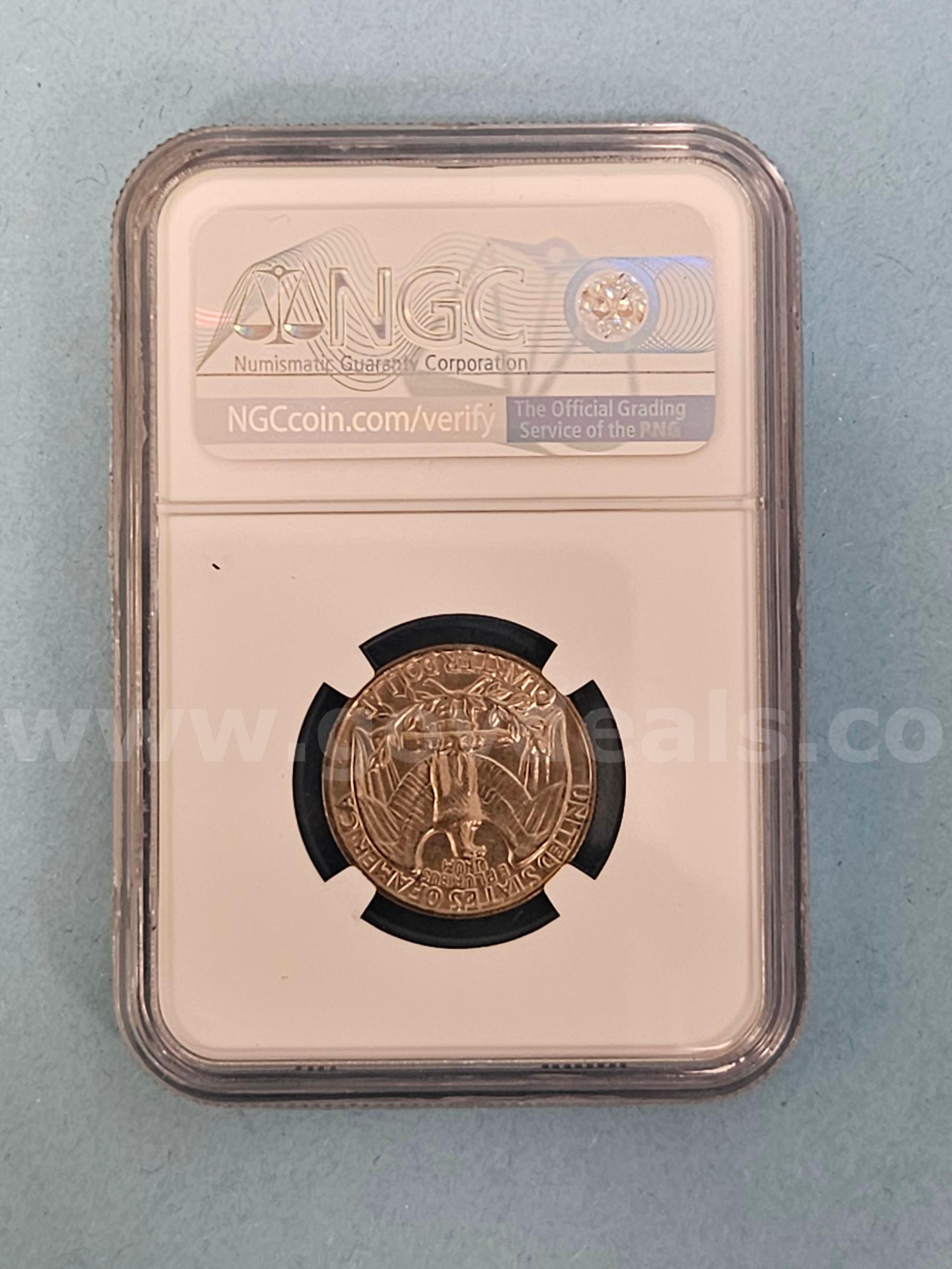 1971 Quarter Dollar Coin   Government Surplus Auction - Photo #2