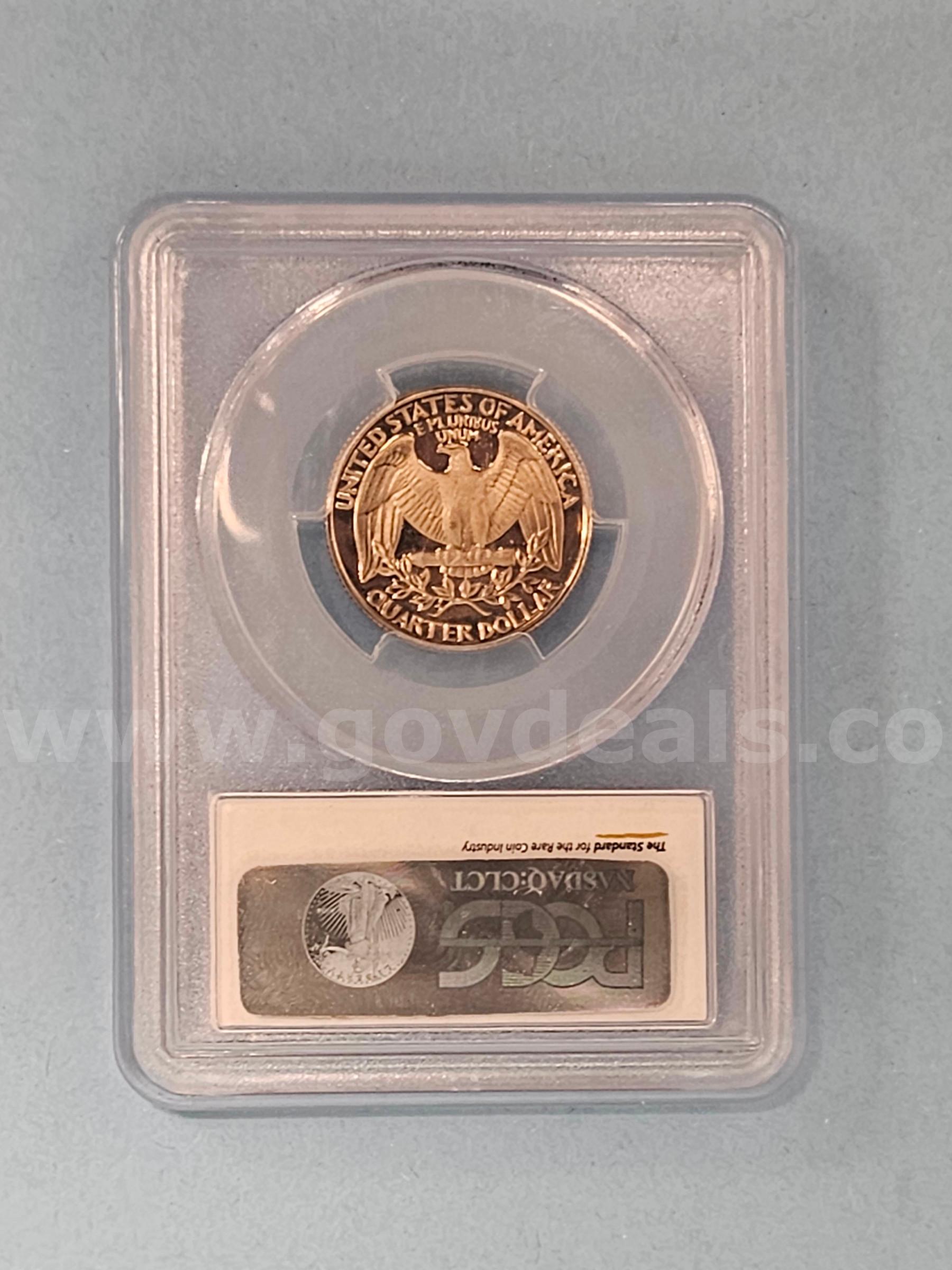 1984-S Proof Quarter Coin   Government Surplus Auction - Photo #2