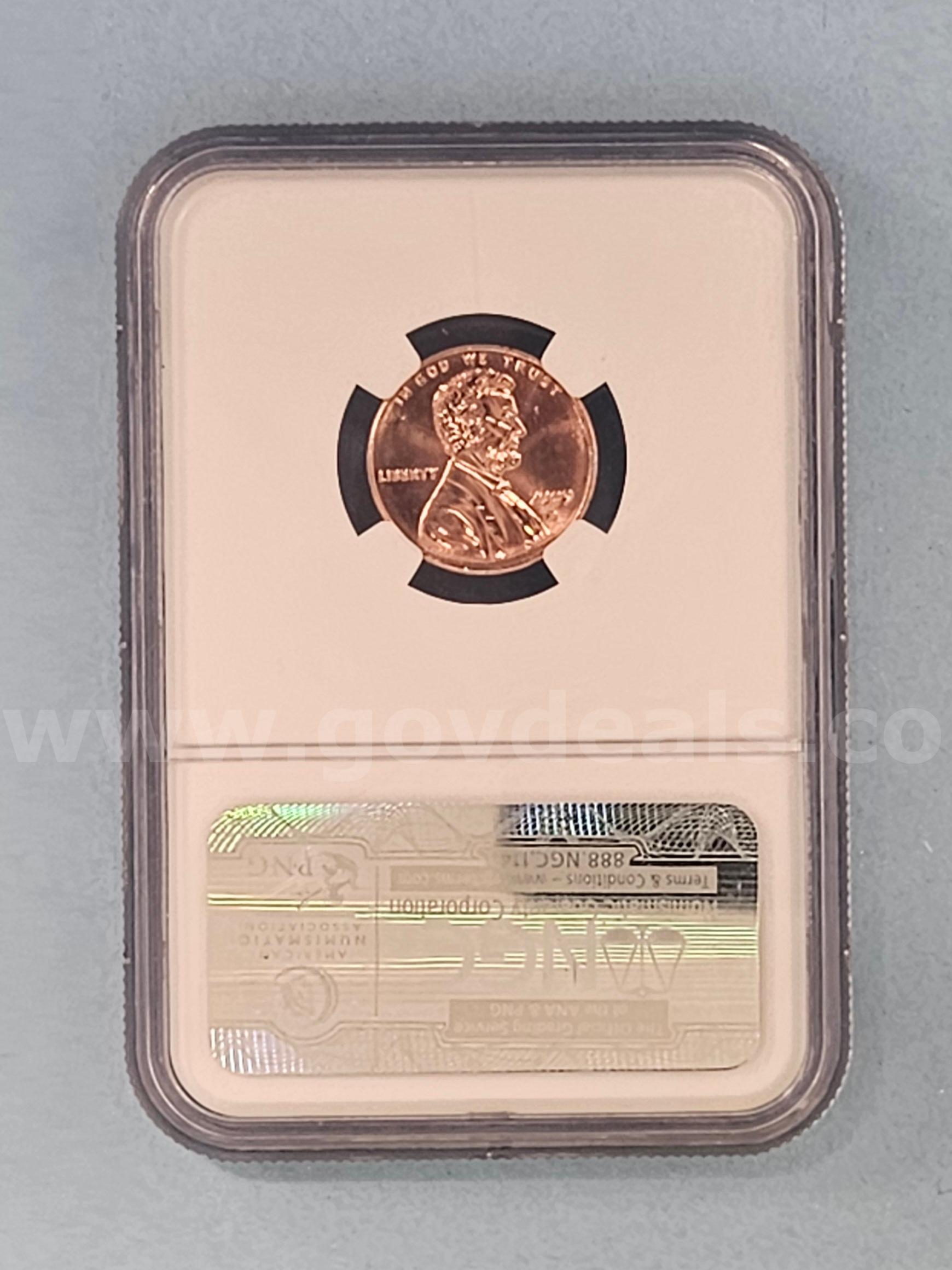 2009 D Professional Life Penny Coin   Government Surplus Auction - Photo #2