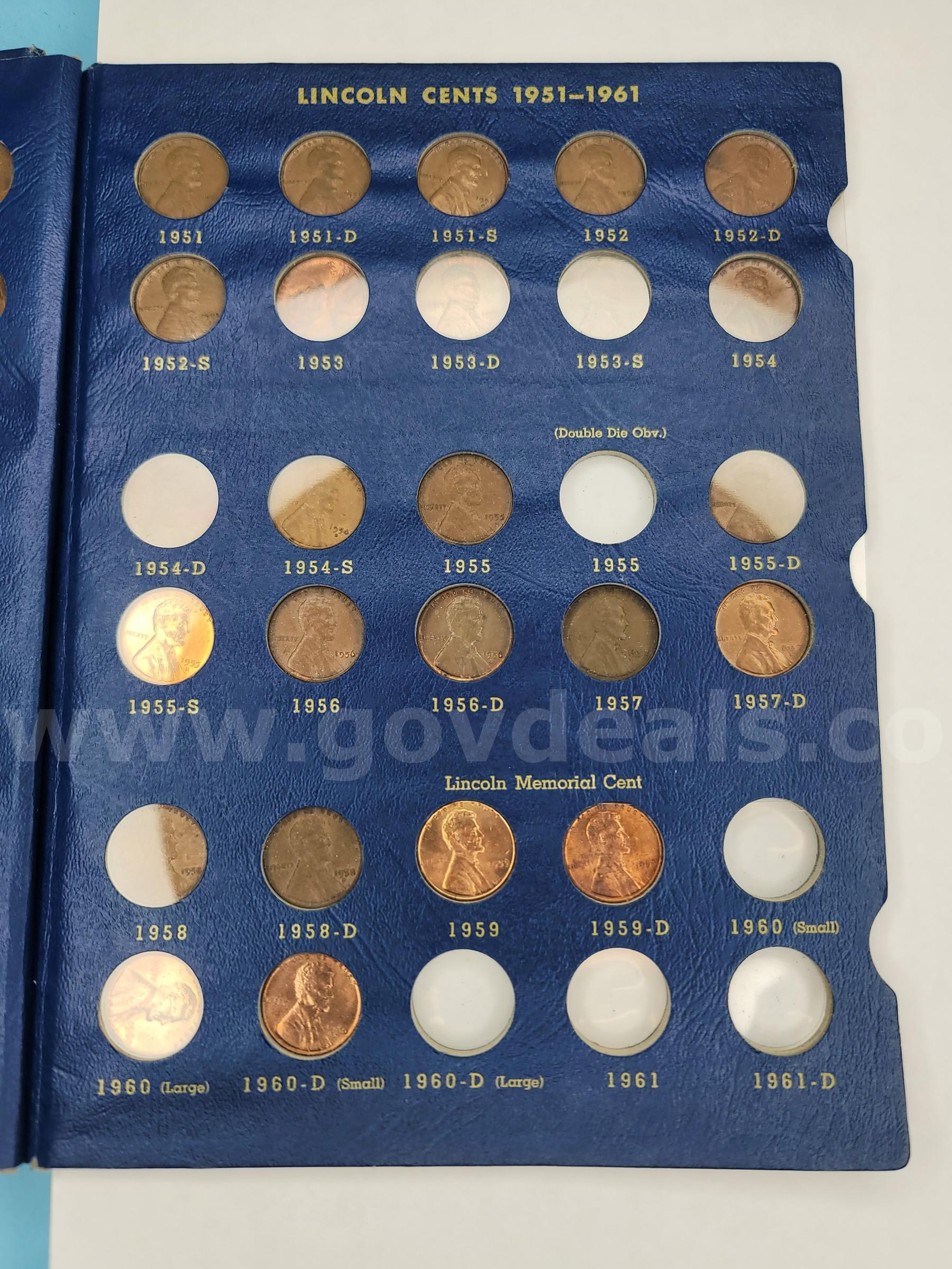 Lincoln Head Cent Book with Steel   Government Surplus Auction - Photo #3