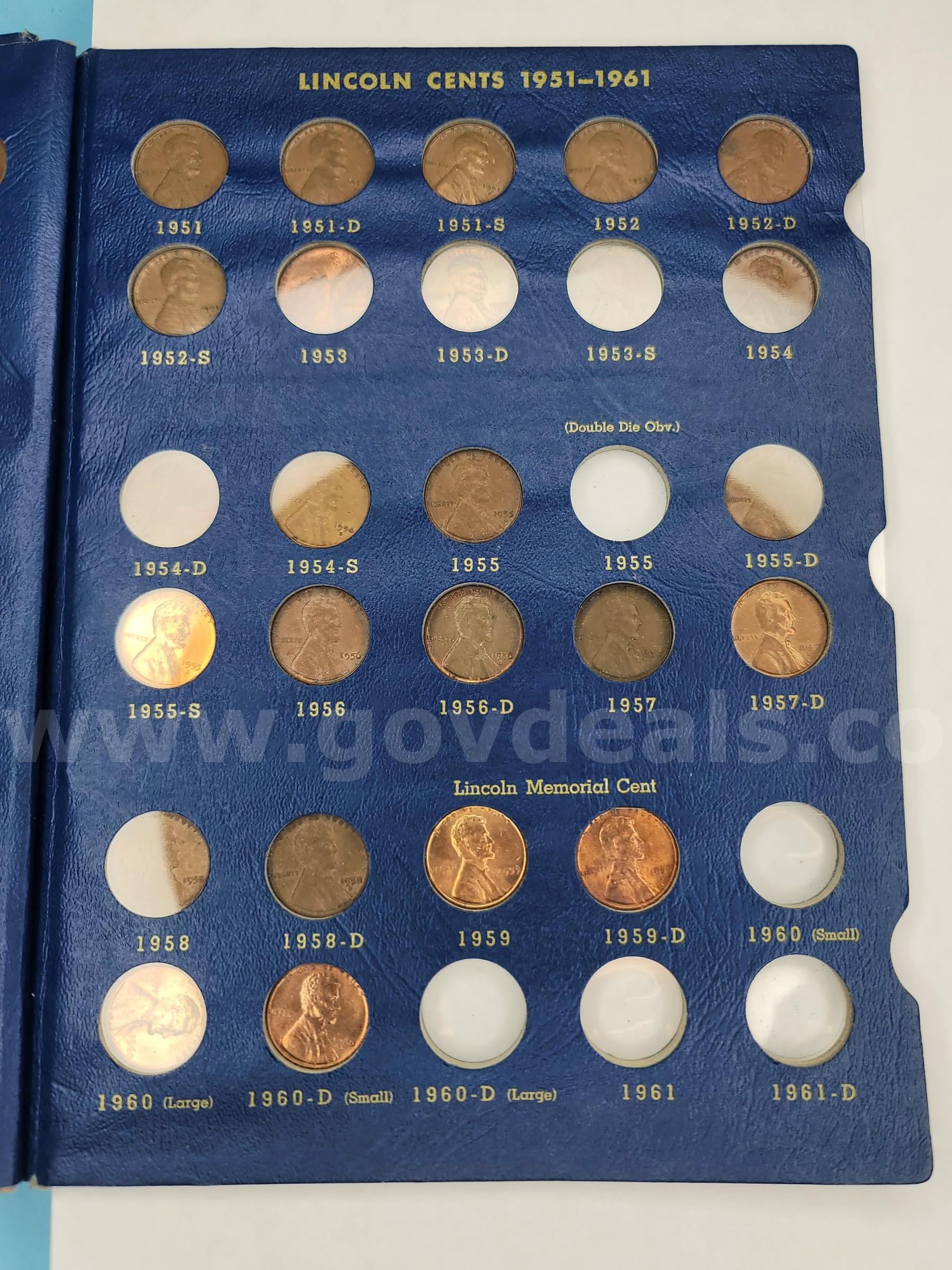 Lincoln Head Cent Book with Steel   Government Surplus Auction - Photo #4