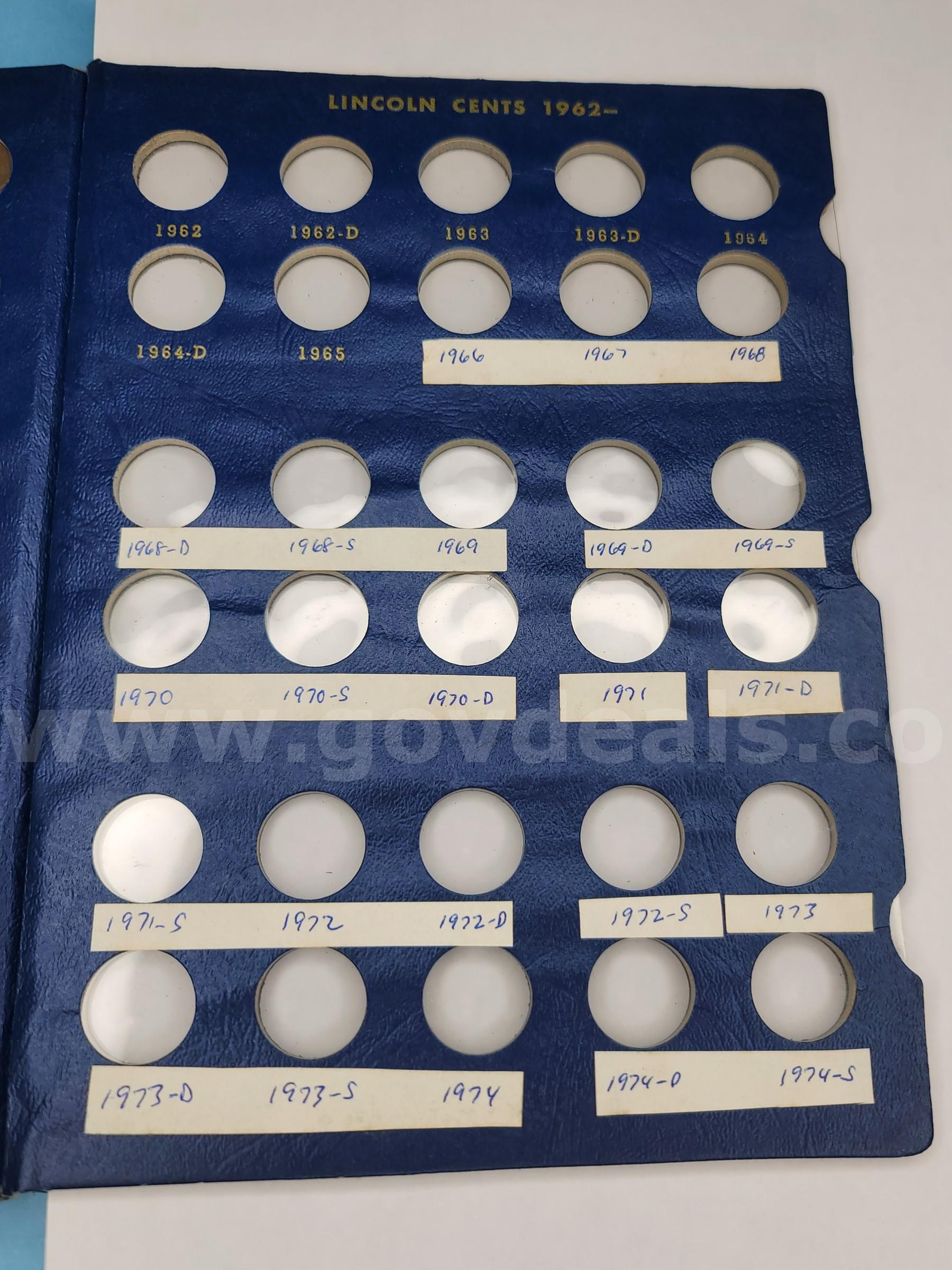 Lincoln Head Cent Book with Steel   Government Surplus Auction - Photo #5