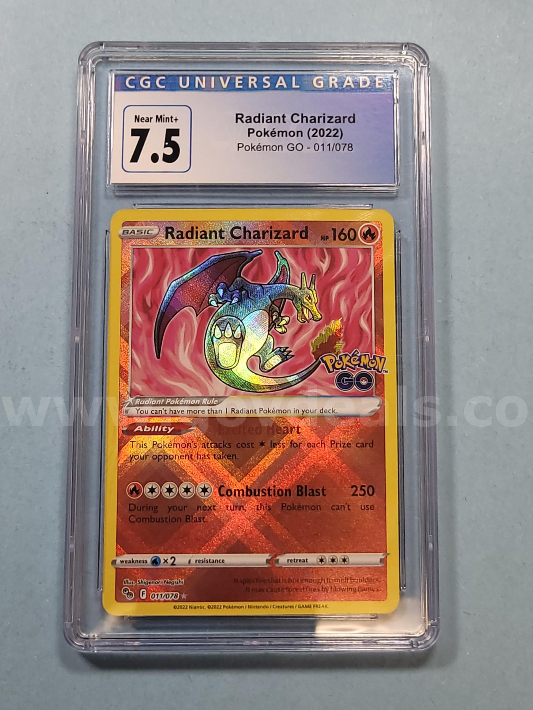 2022 Radiant Charizard Pokemon   Government Surplus Auction - Primary Photo