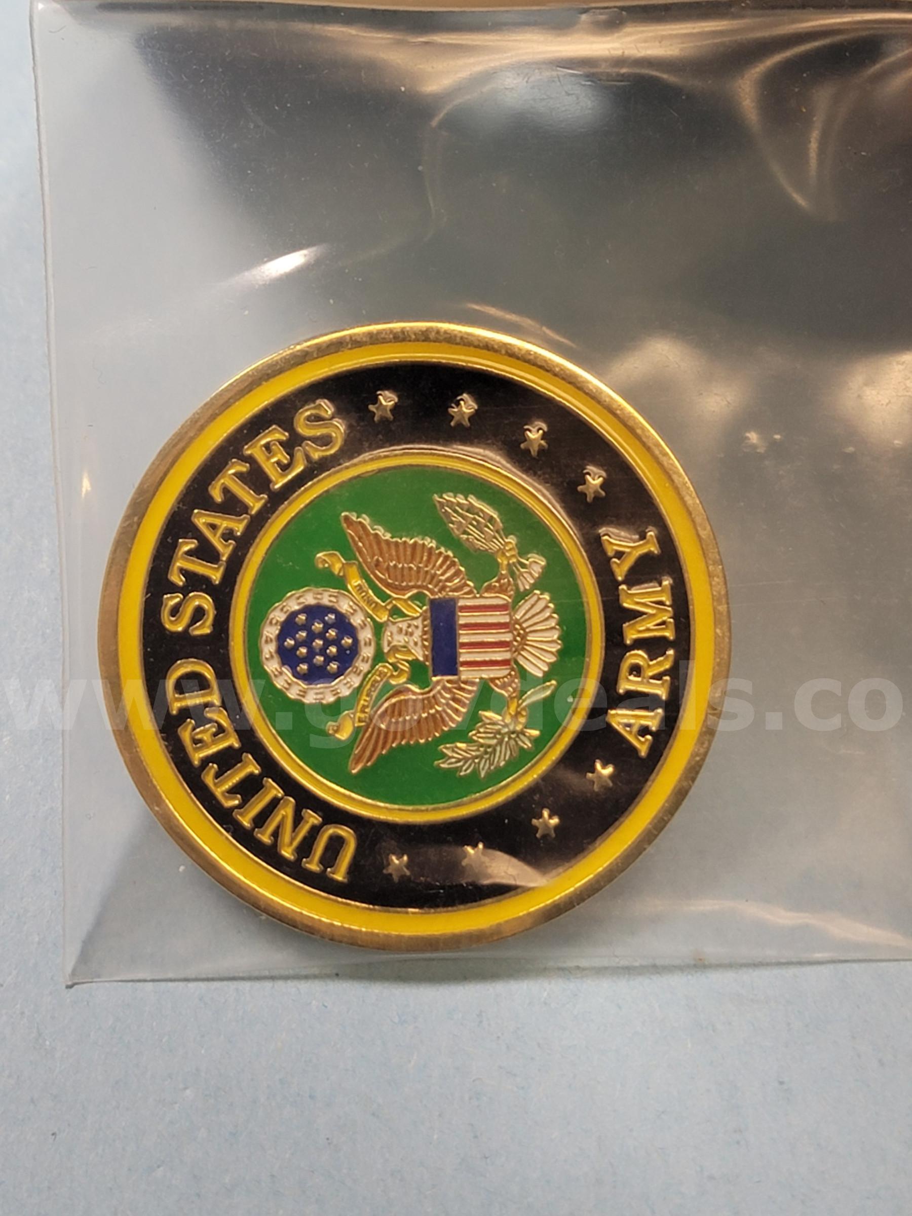 US Army Schofield Barracks Medallion   Government Surplus Auction - Photo #2