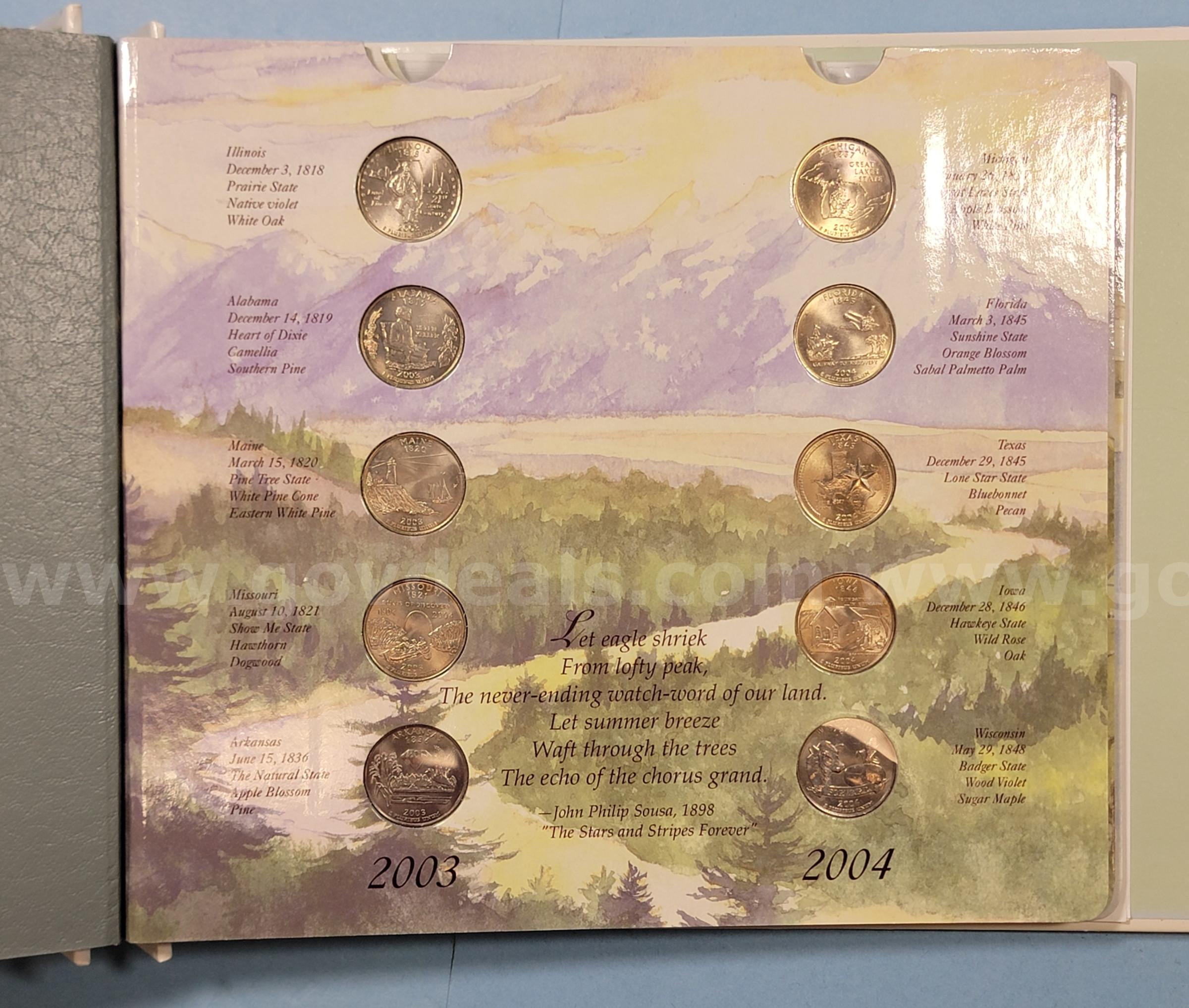America Spirit Collection - Discover America One Quarter at a Time   Government Surplus Auction - Photo #4