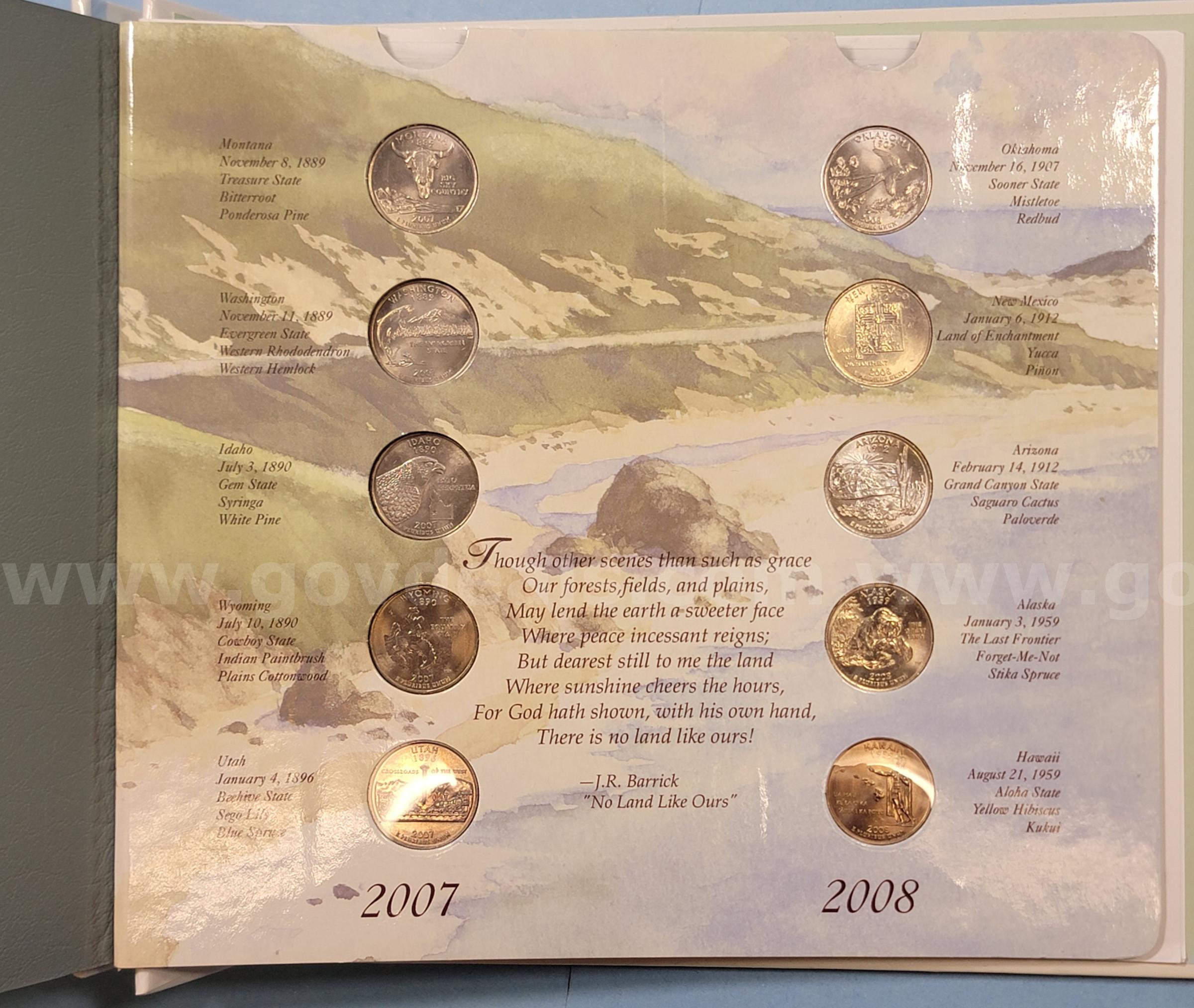 America Spirit Collection - Discover America One Quarter at a Time   Government Surplus Auction - Photo #6
