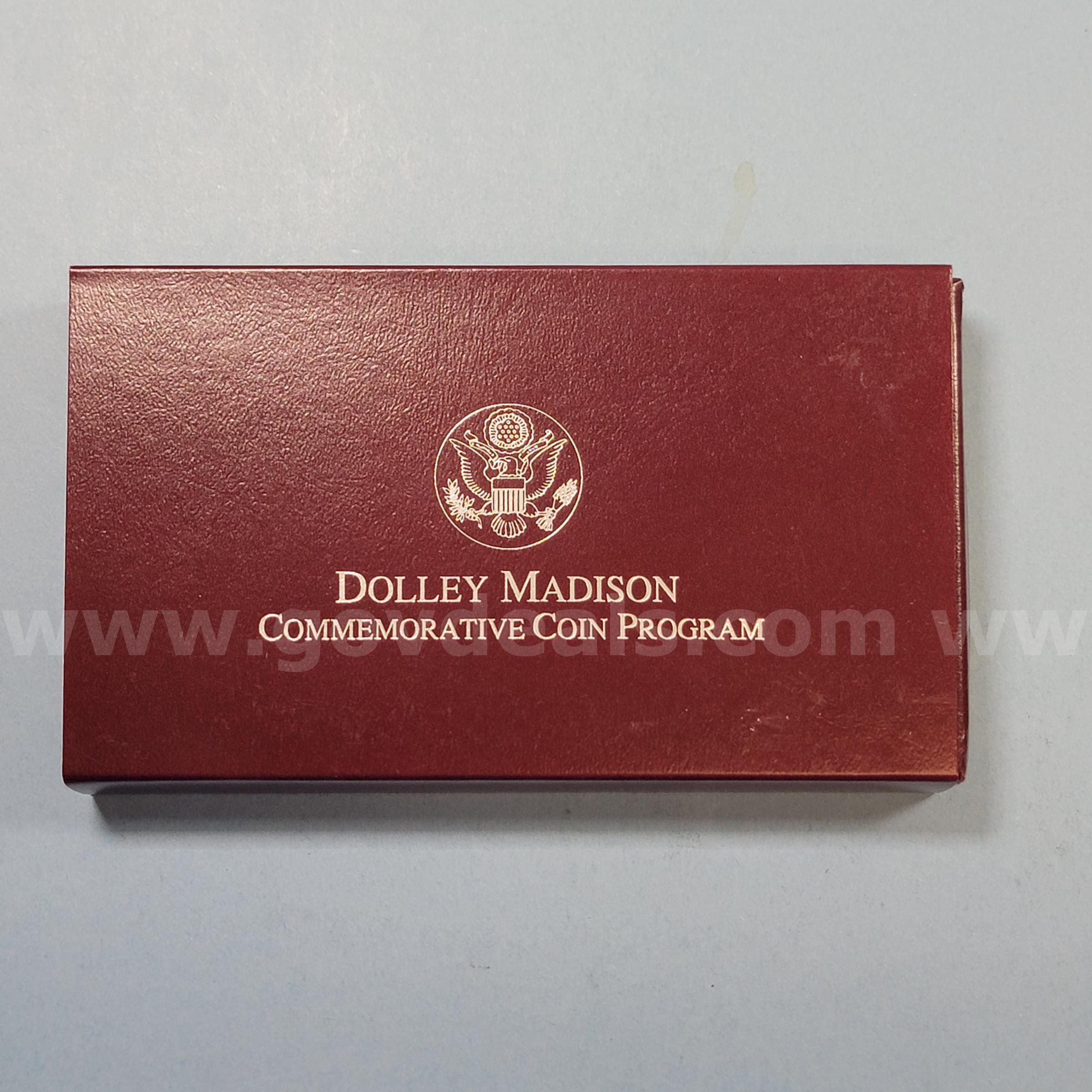 Silver Dolley Madison Commemorative Coin Program   Government Surplus Auction - Photo #3