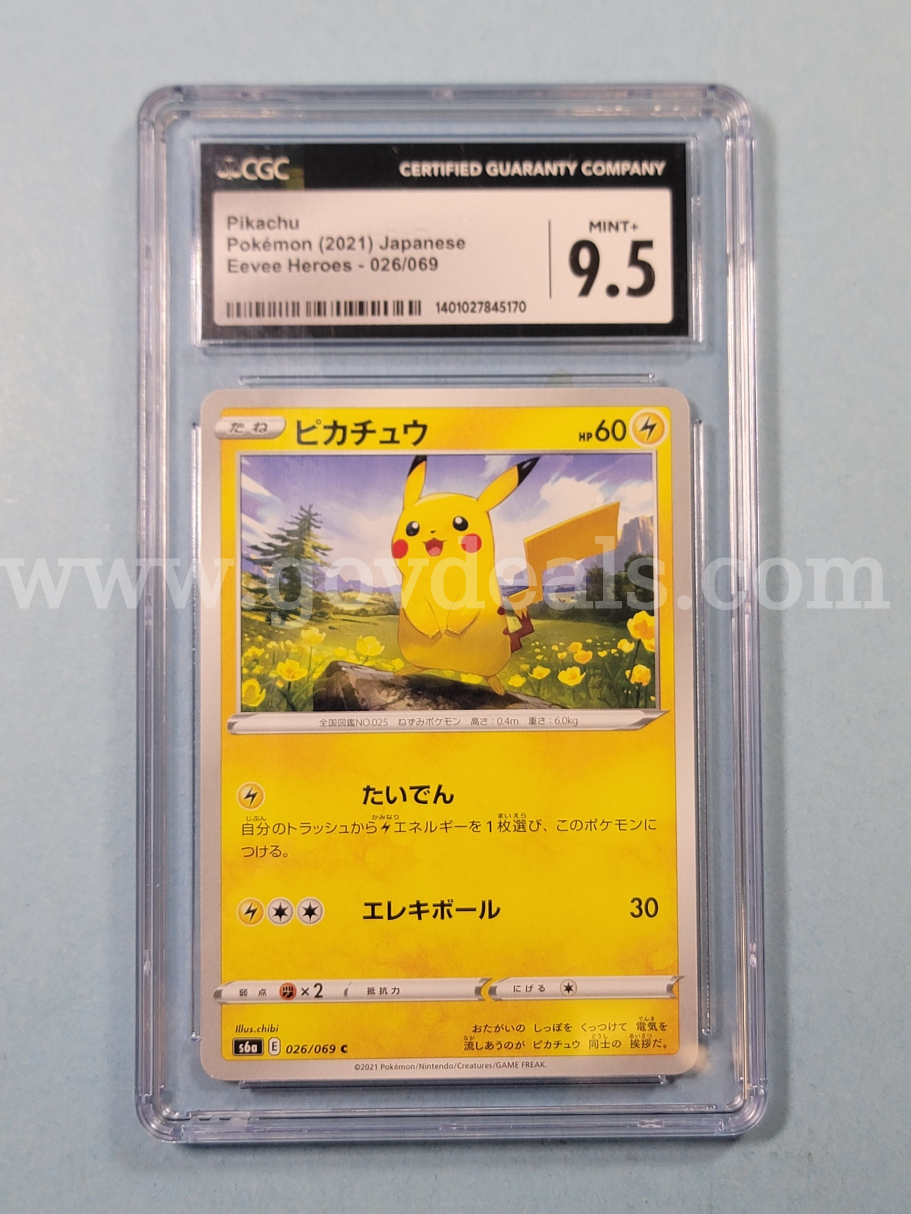2021 Pikachu Japanese Pokémon Eevee Heroes   Government Surplus Auction - Primary Photo