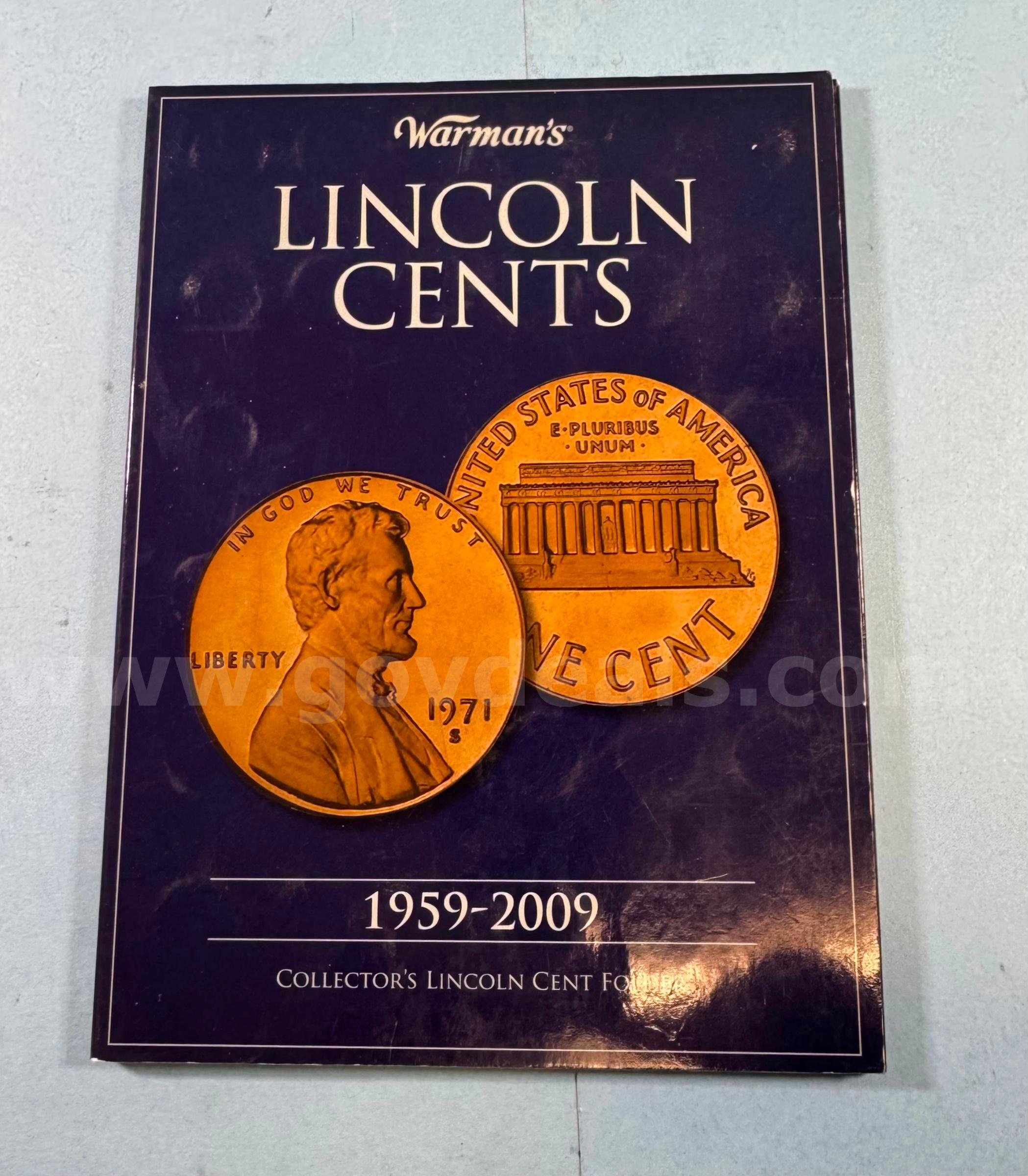1959-2009 Lincoln Cents Whitman Album   Government Surplus Auction - Photo #2