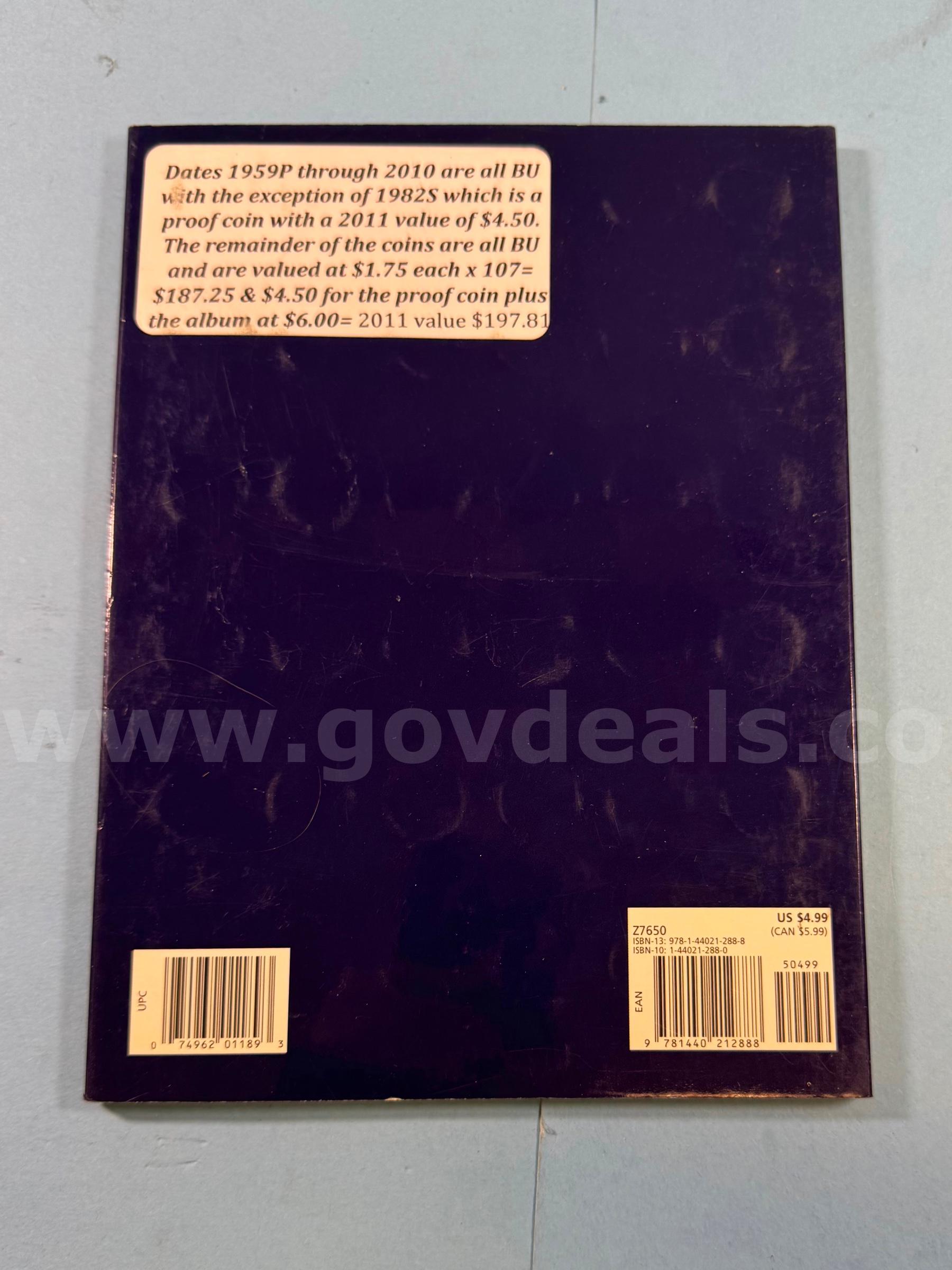 1959-2009 Lincoln Cents Whitman Album   Government Surplus Auction - Photo #6