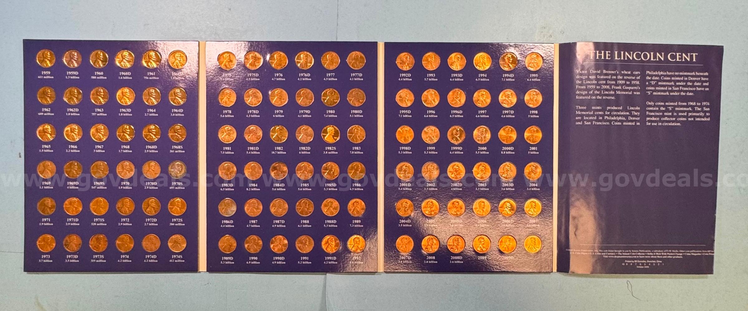 1959-2009 Warman’s Lincoln Cents   Government Surplus Auction - Primary Photo