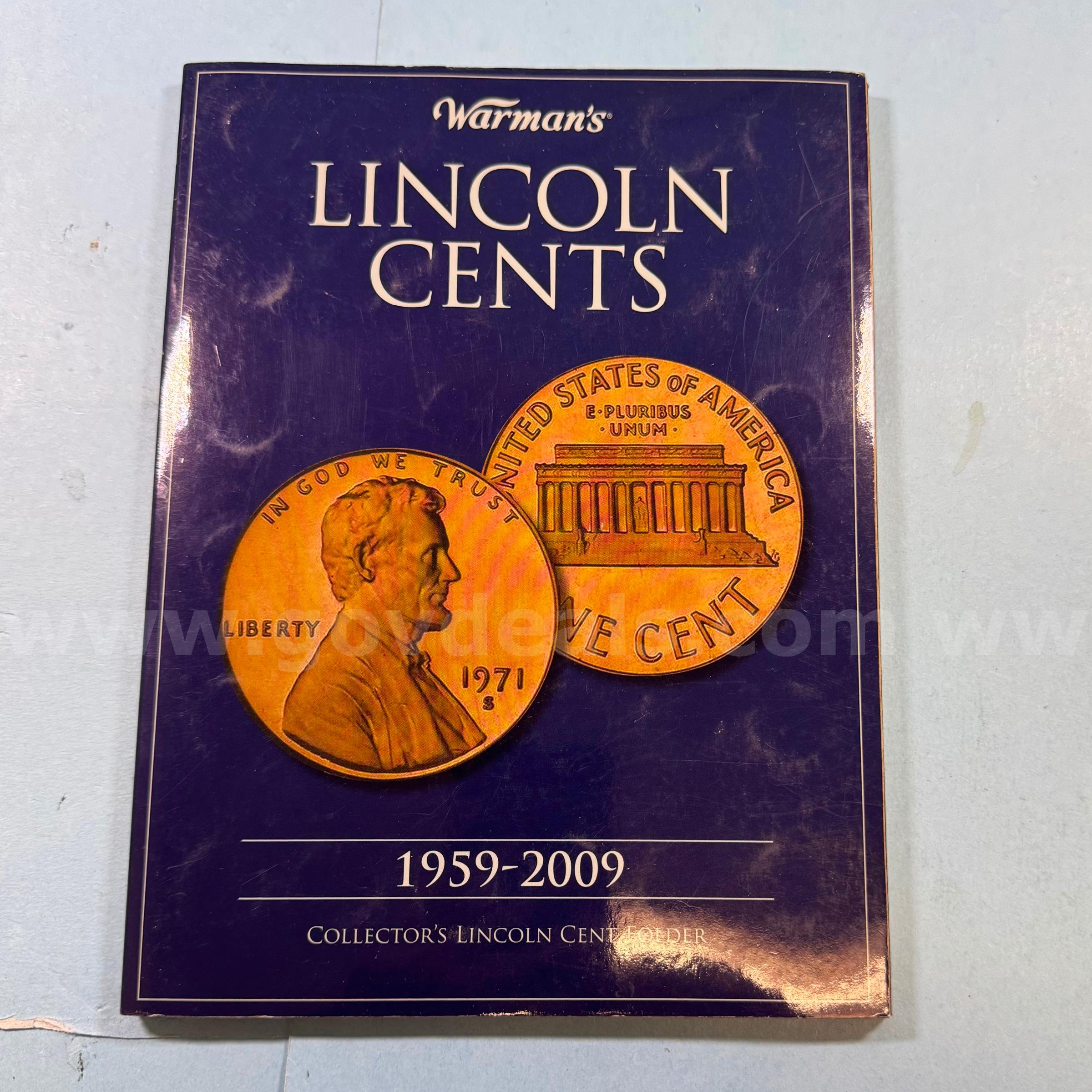 1959-2009 Warman’s Lincoln Cents   Government Surplus Auction - Photo #2