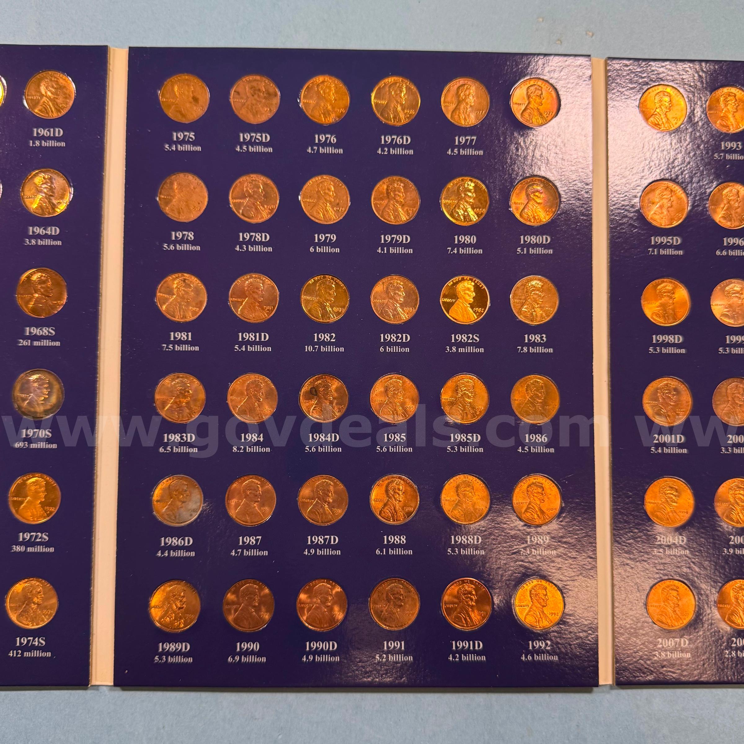 1959-2009 Warman’s Lincoln Cents   Government Surplus Auction - Photo #4