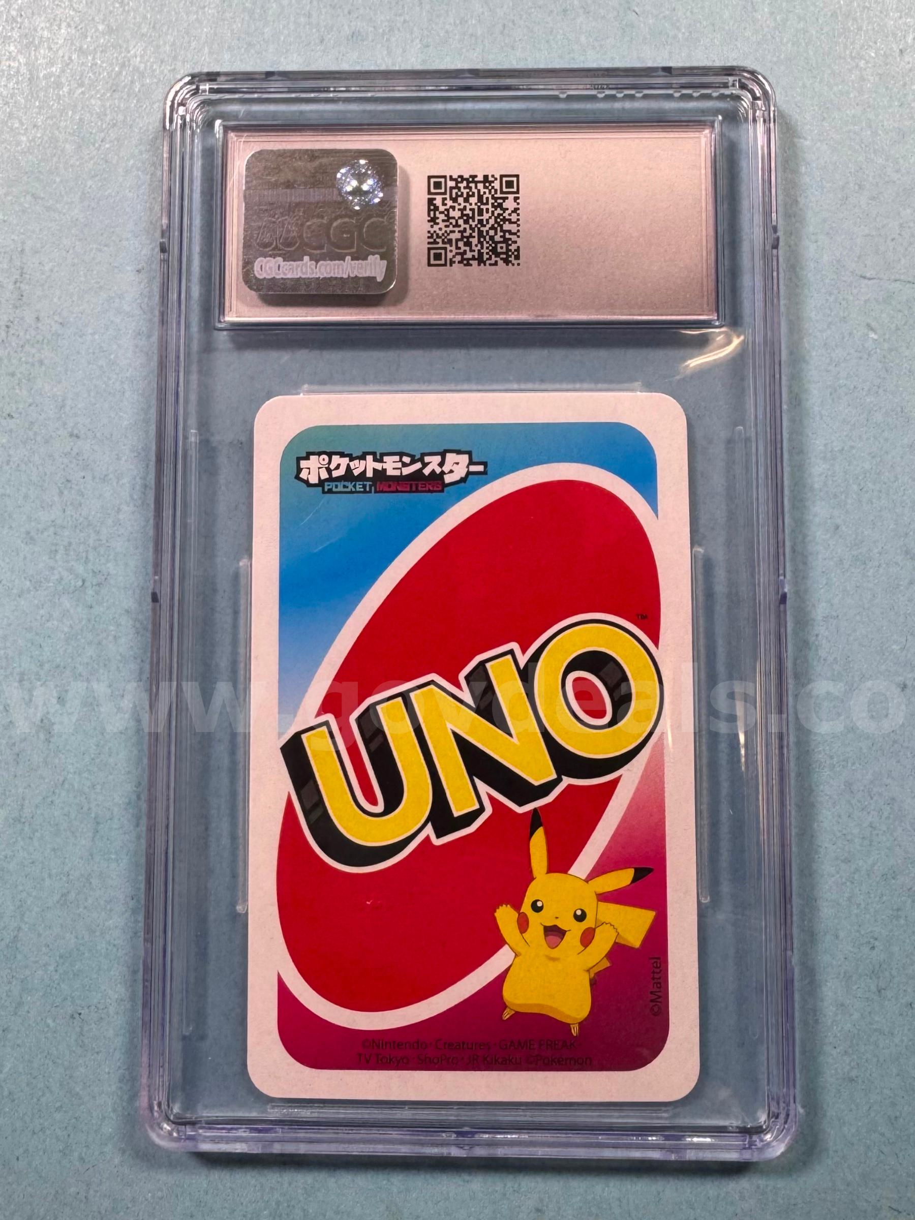 2021 Zacian Pokémon Playing Cards UNO - 7 Blue   Government Surplus Auction - Photo #2