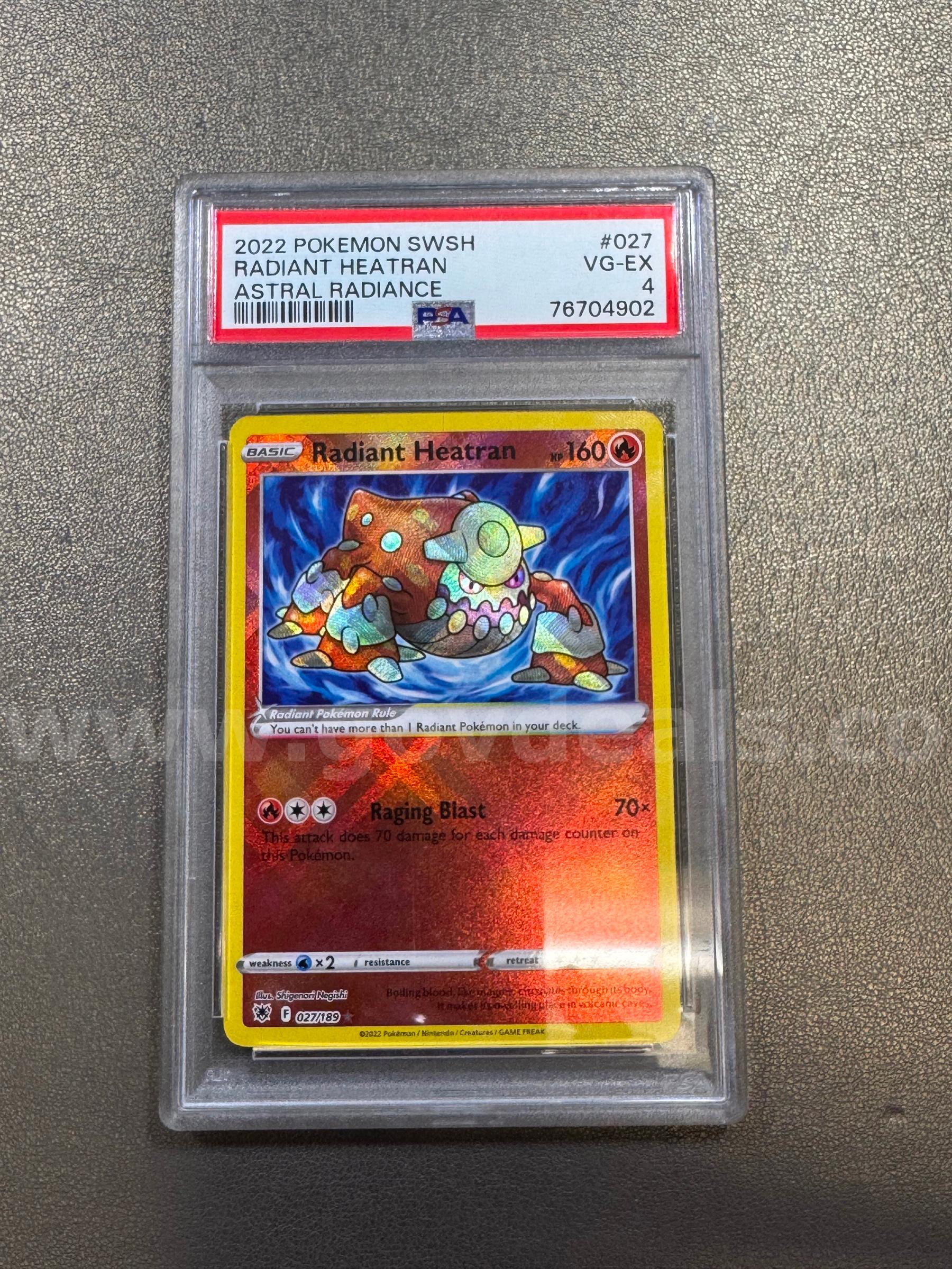 2022 Radiant Heatran Pokémon   Government Surplus Auction - Primary Photo