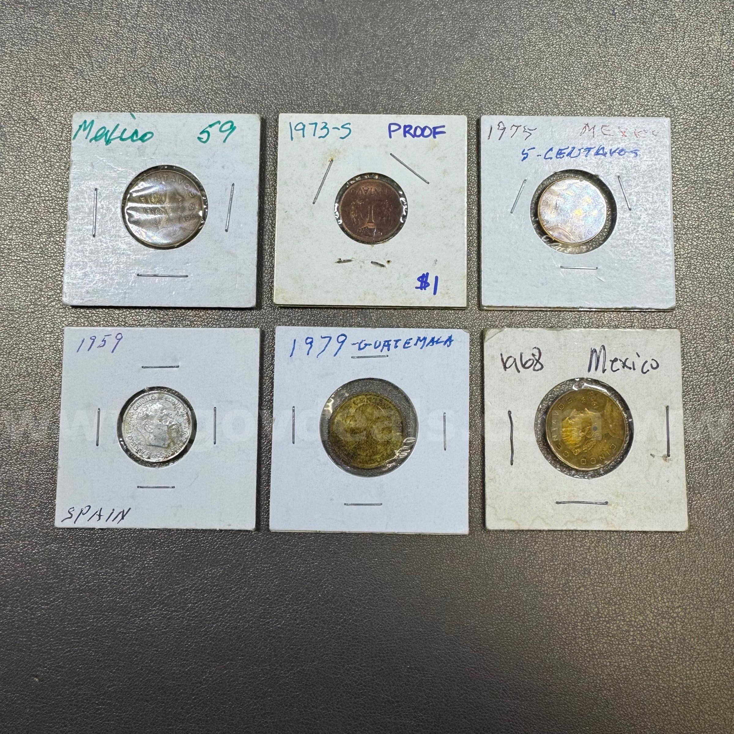 Bag of Foreign Coins - Mexico   Government Surplus Auction - Primary Photo